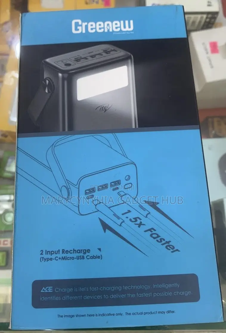 Greenew Max Power 450- 15w Fast Charge Power Bank (45000mah)
