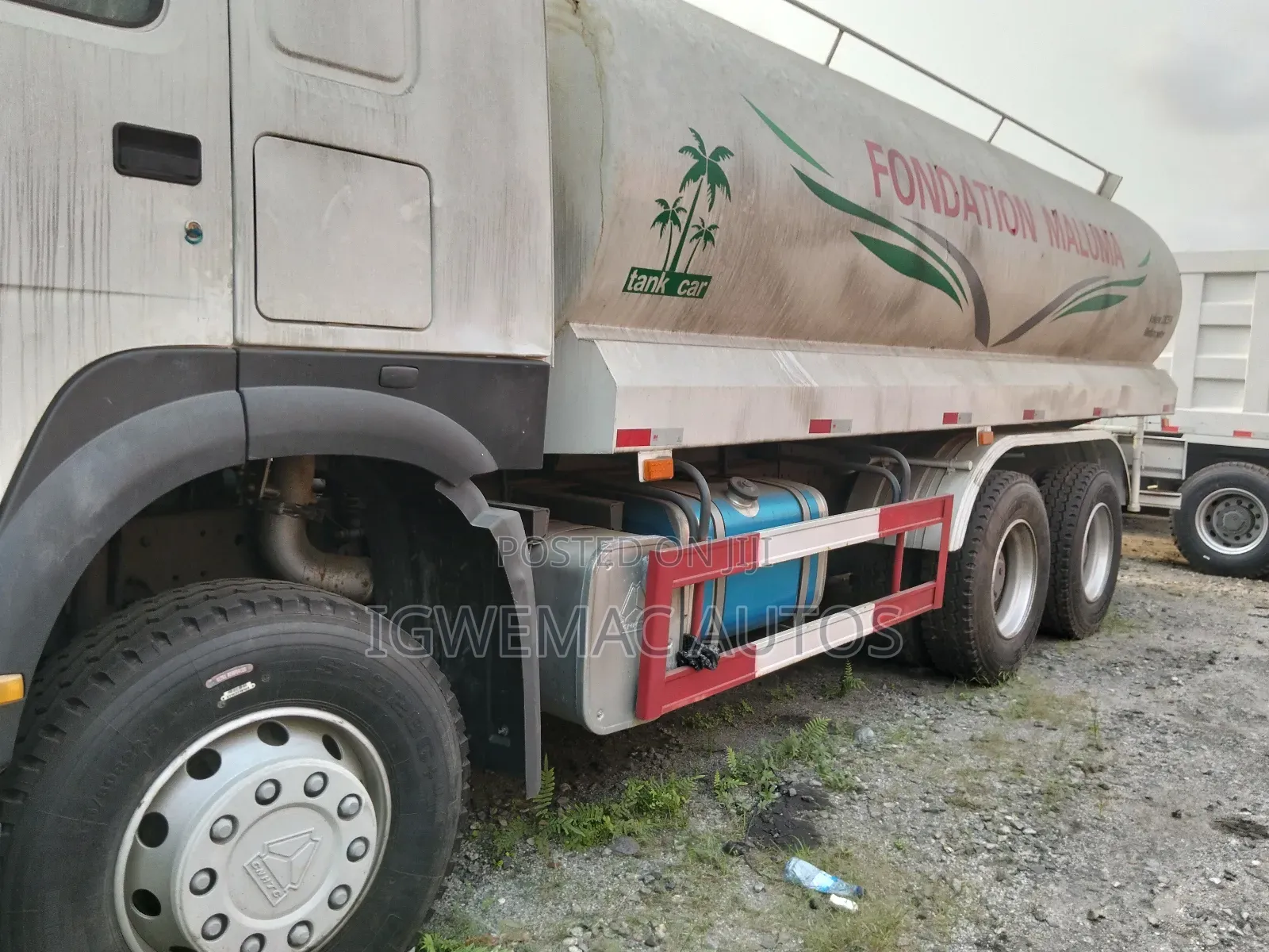 Howo Truck Water Tanker 2014 White