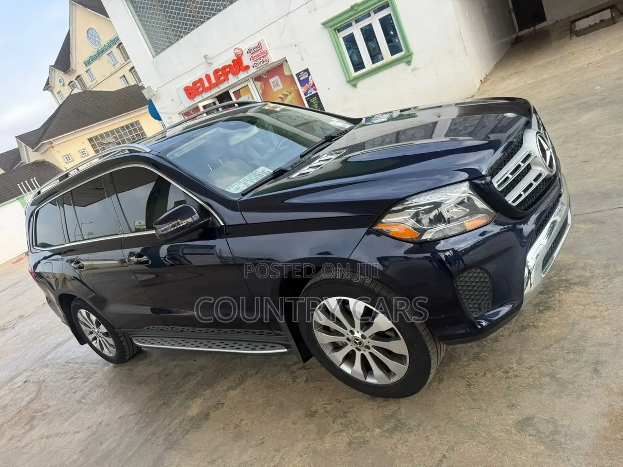 Mercedes-Benz GLS-Class GLS450 4Matic 2017 Blue