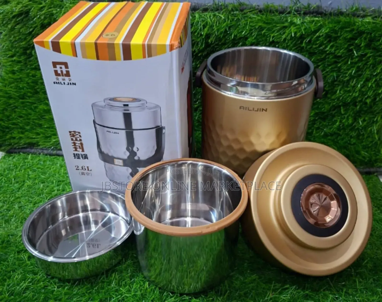Original 2.6l Colours Aili Gin Food Flask, 24hrs Hot