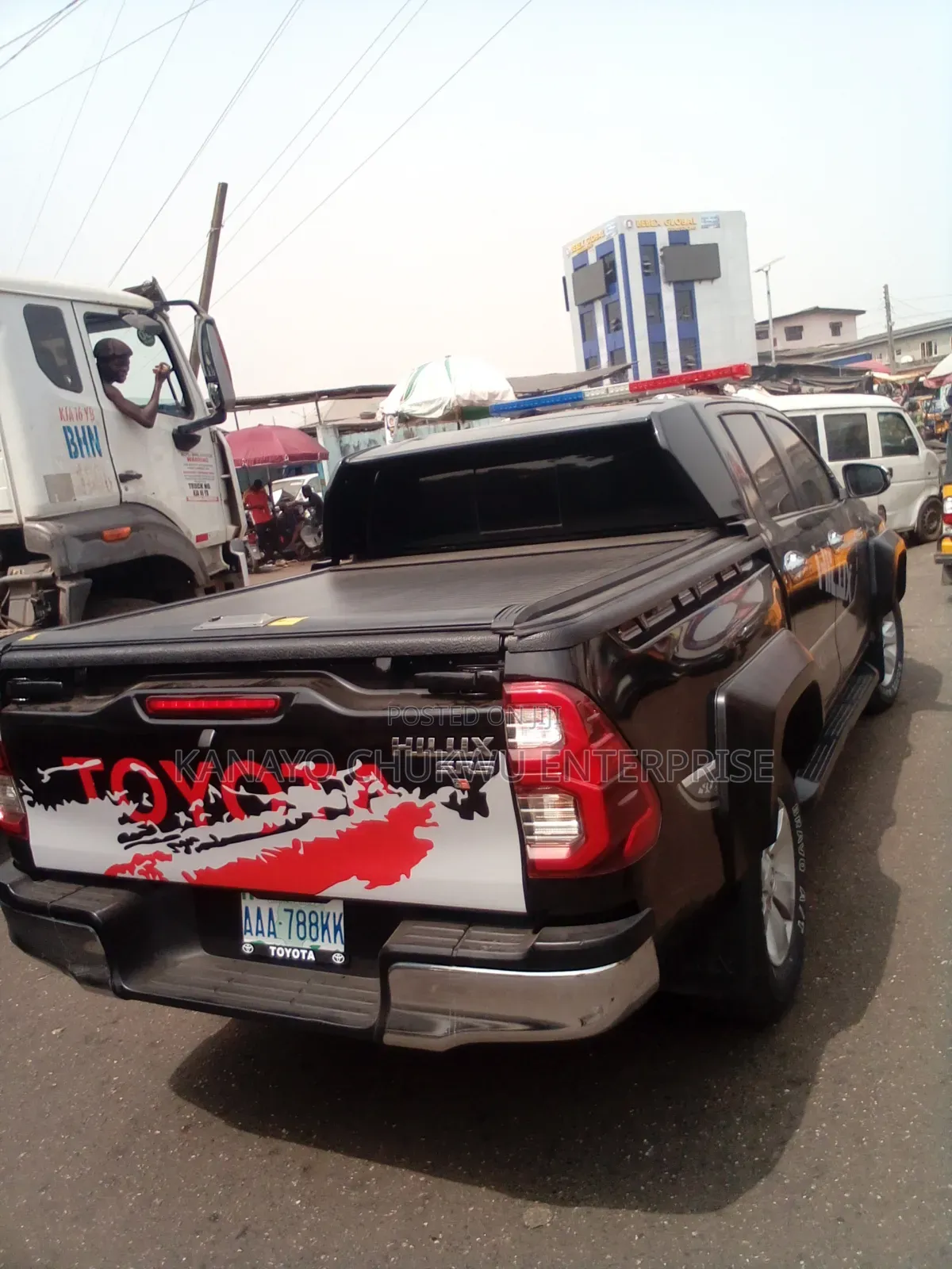 Back Cover for Toyota Hilux Gr Sport
