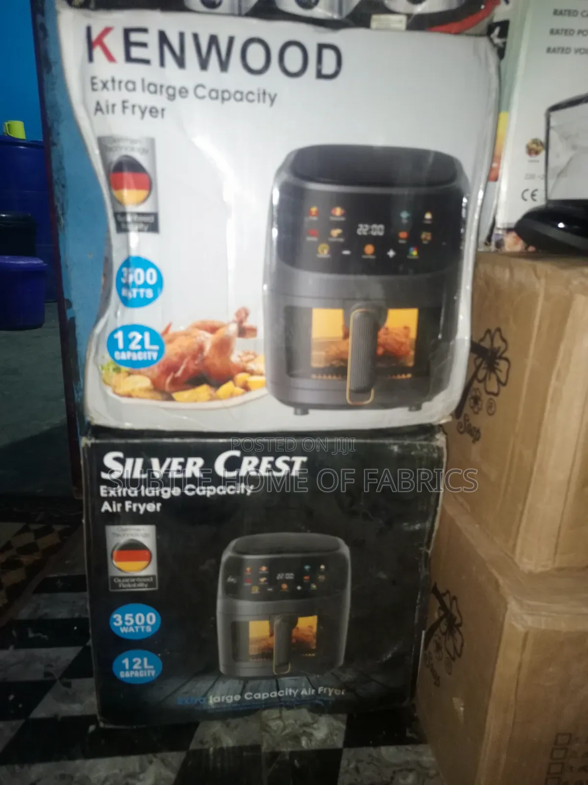 Kenwood 12l Extra Large Airfryer–Fast,Oil-Free Healthy Cooking!