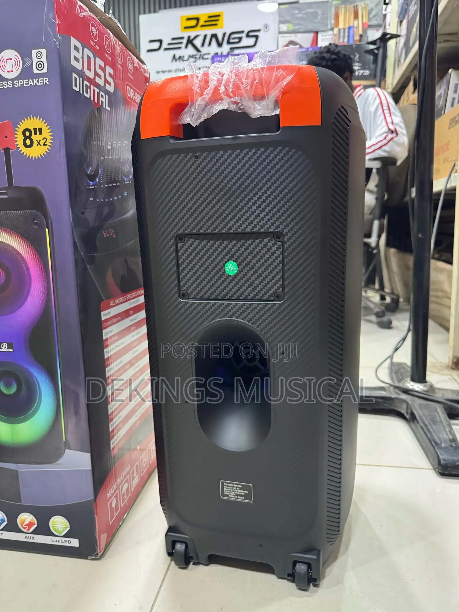 Boss Digital Dr-8830 Party-Box Karaoke Speaker