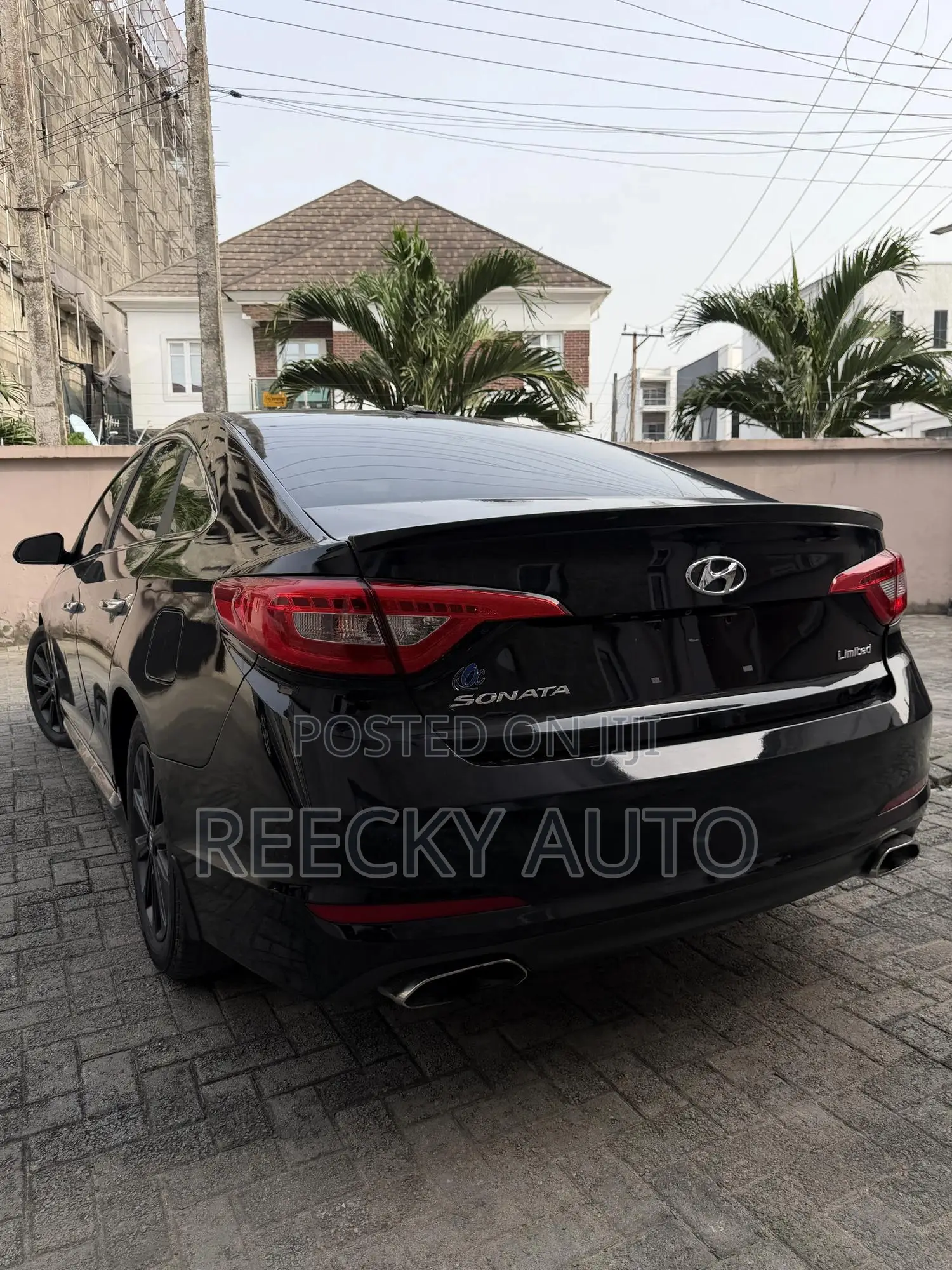 Hyundai Sonata Limited Sedan FWD (2.4L 4cyl 6A) 2017 Black