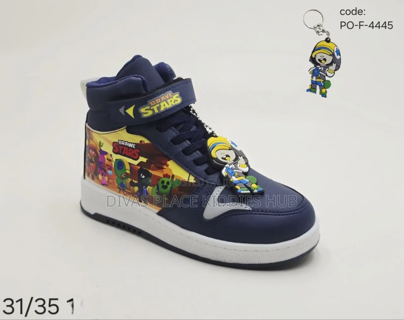 Kids Fashion Hitop Sneakers