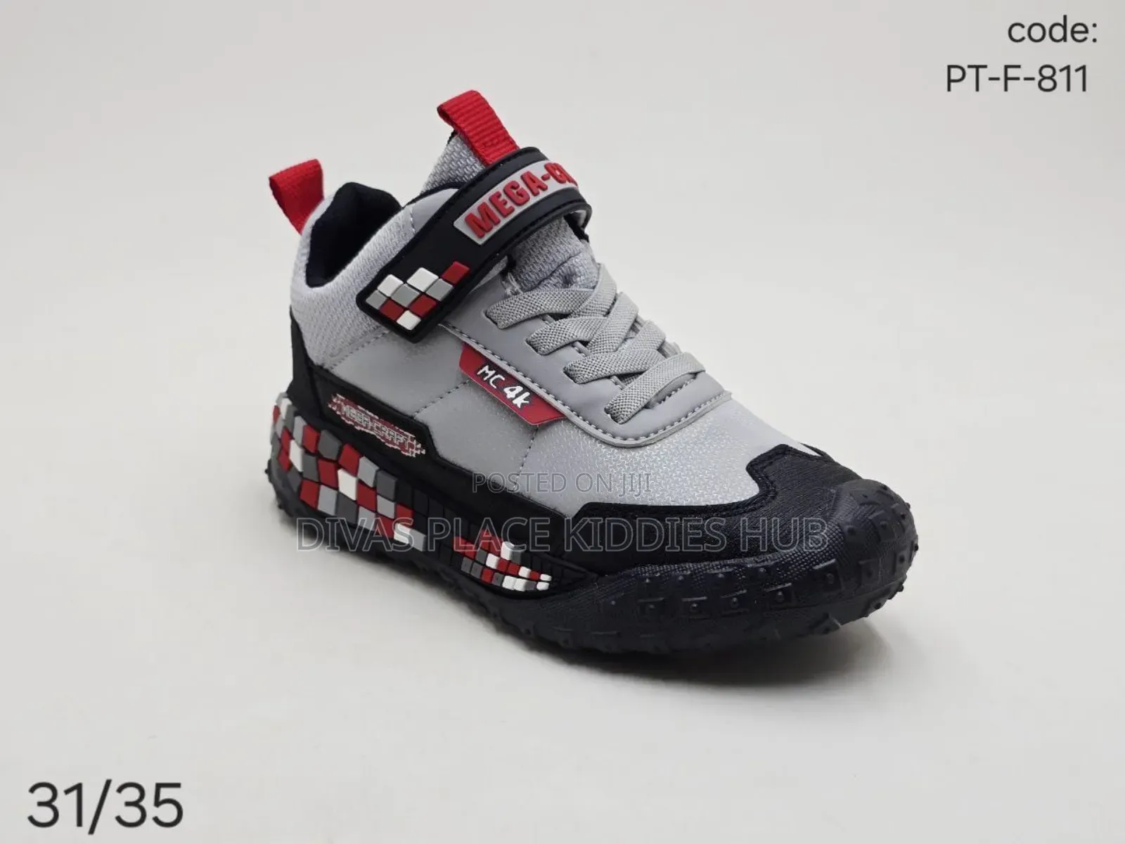 Kids Fashion Hitop Sneakers