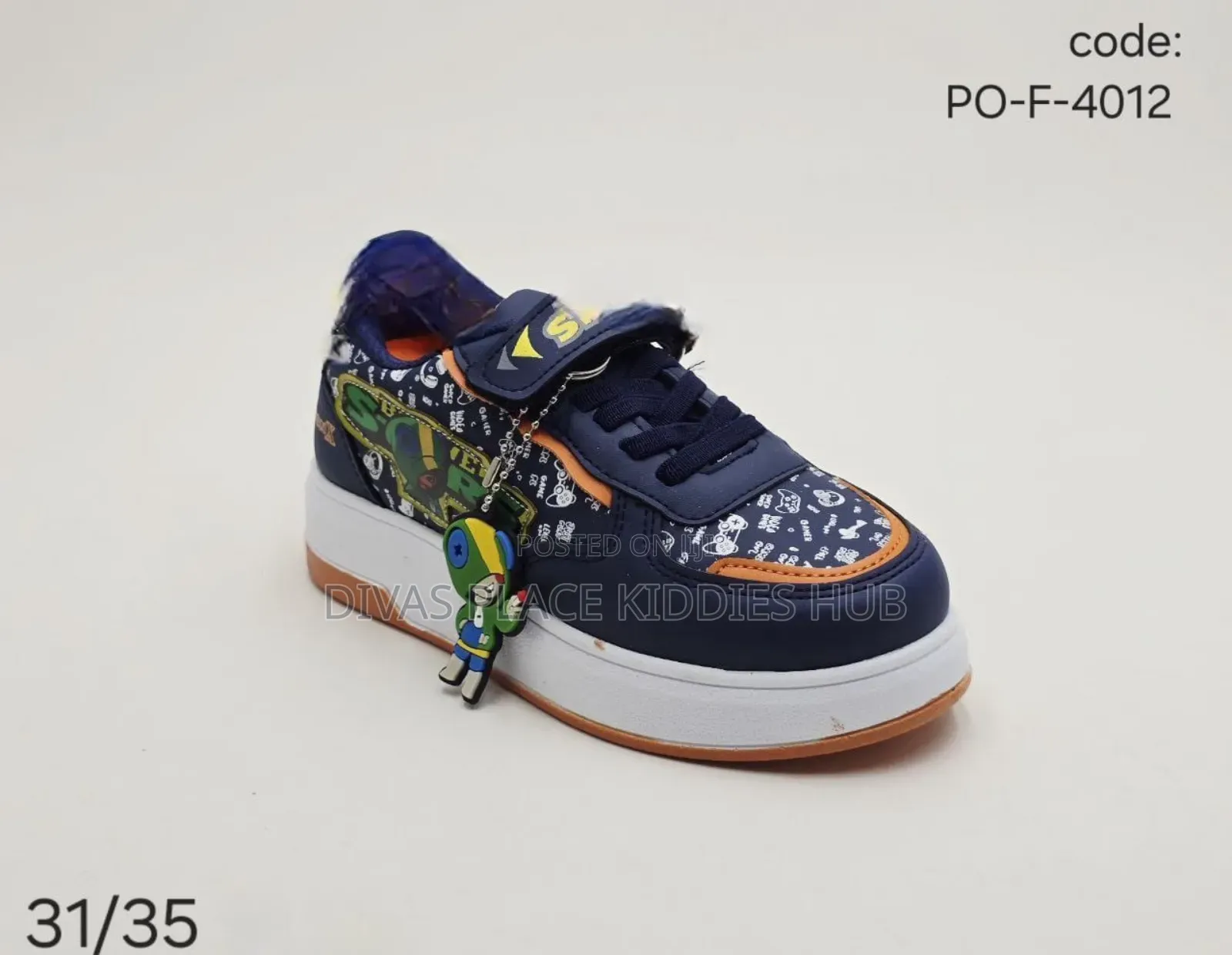 Kids Fashion Hitop Sneakers