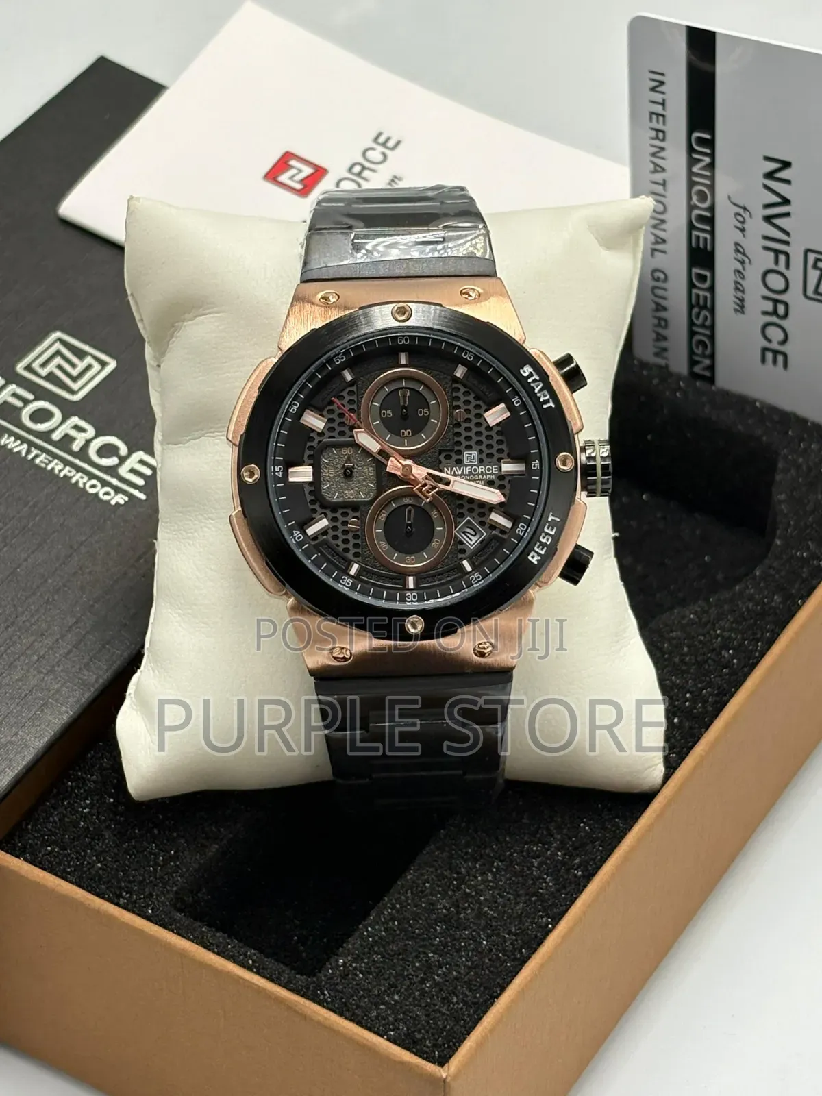 Naviforce Chronograph Steel Watch