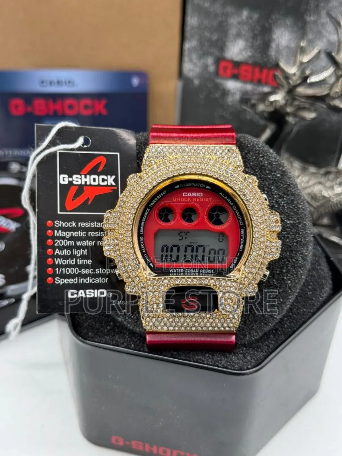 G-Shock Dw 6900 Series Digital Stone Watch