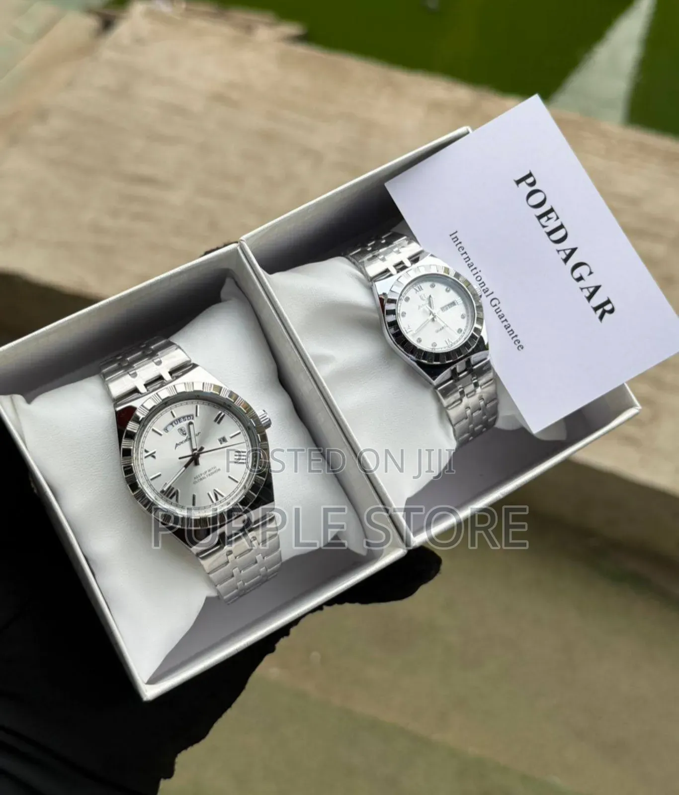 Poedagar Couples His/Hers Watch as Seen (Price Is for Each Watch)