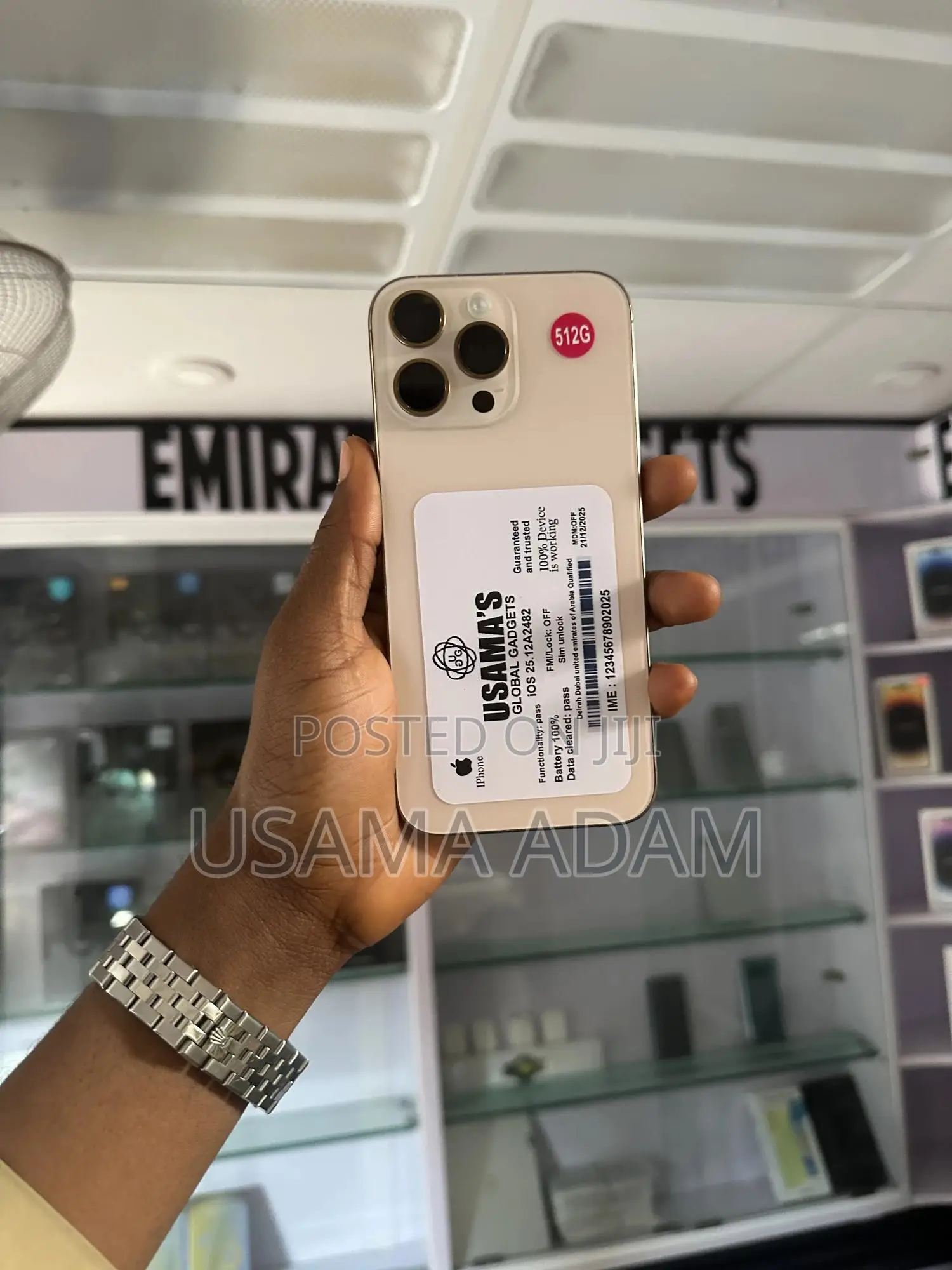 New Apple iPhone 16 Pro Max 512 GB Rose Gold
