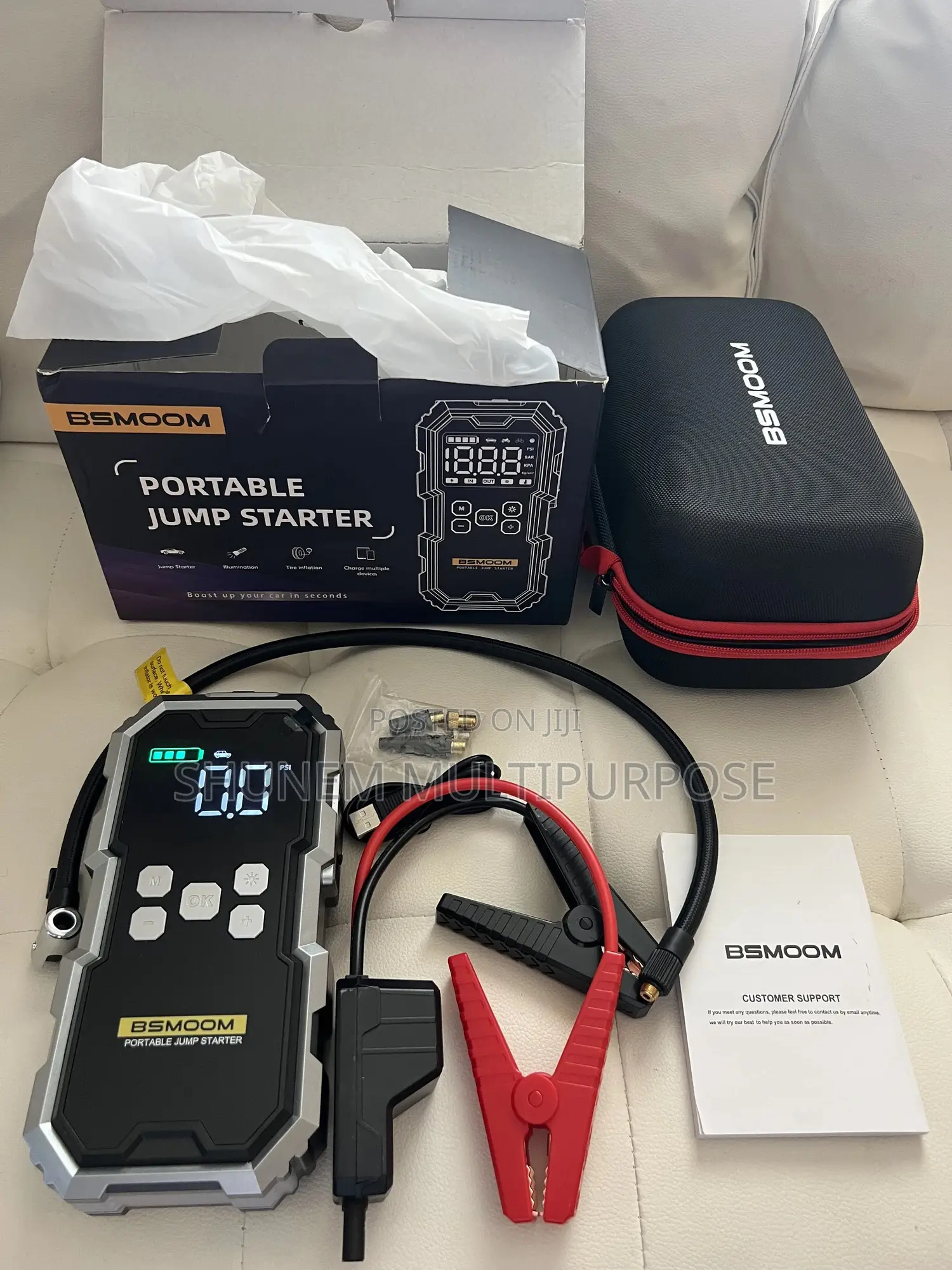 Car Jump Starter and Tire Inflator