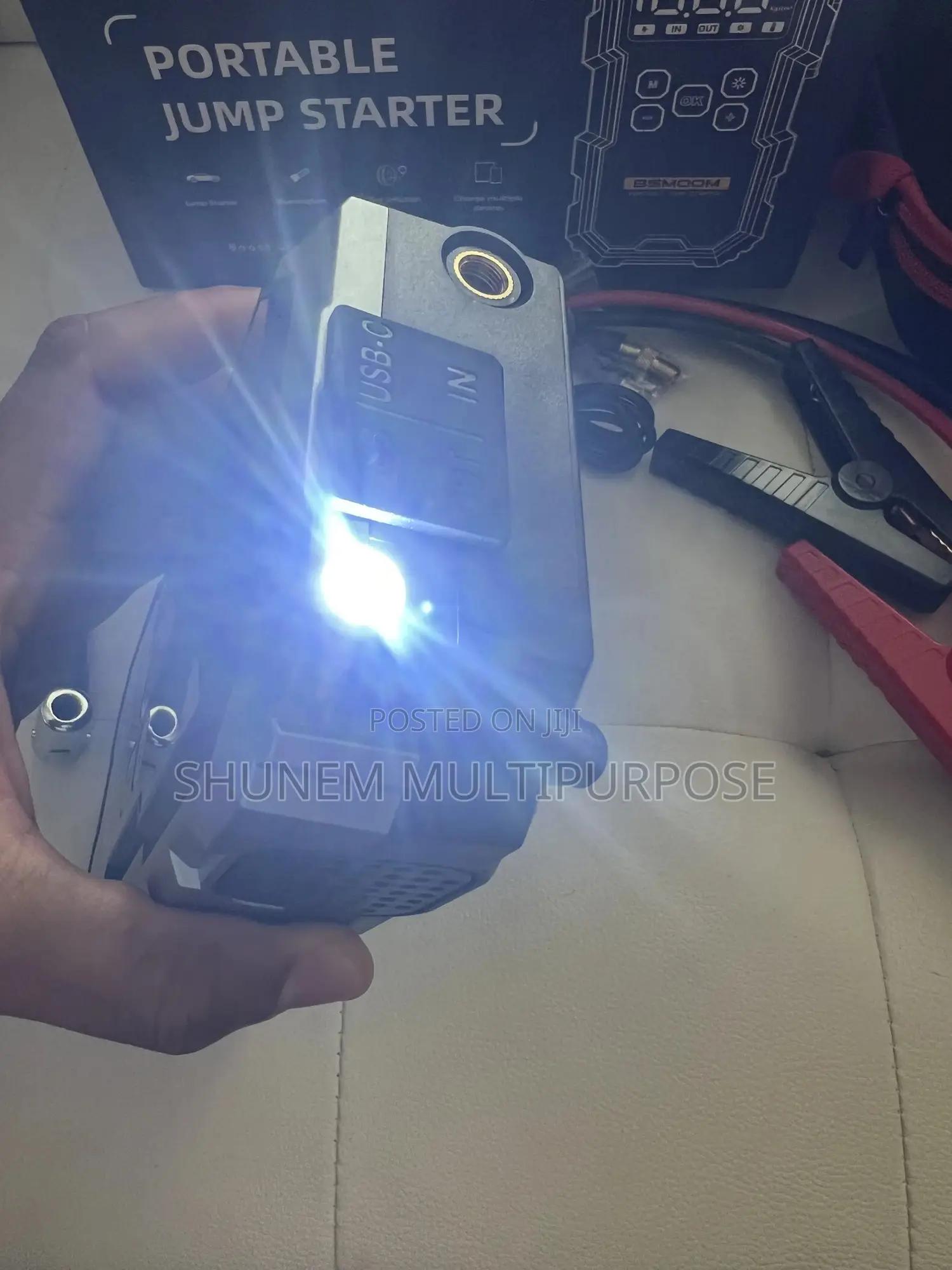 Car Jump Starter and Tire Inflator