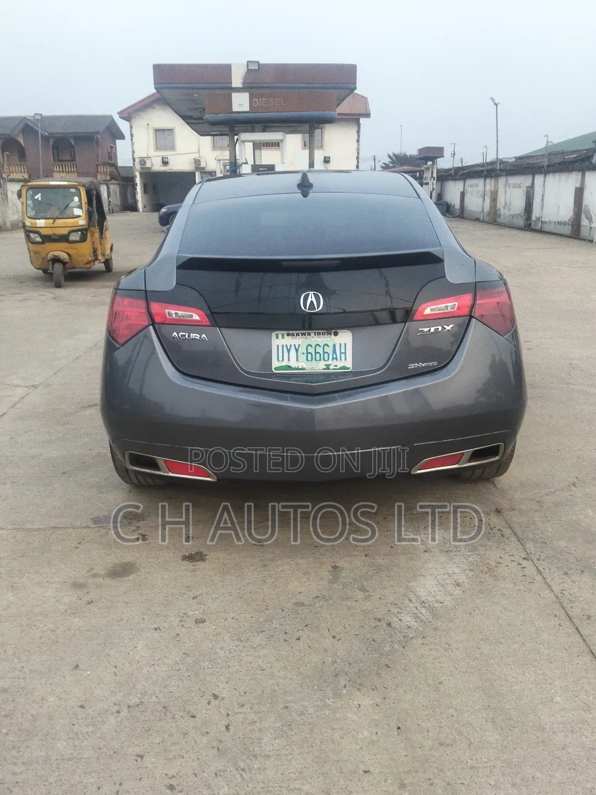 Acura ZDX Base AWD 2011 Gray