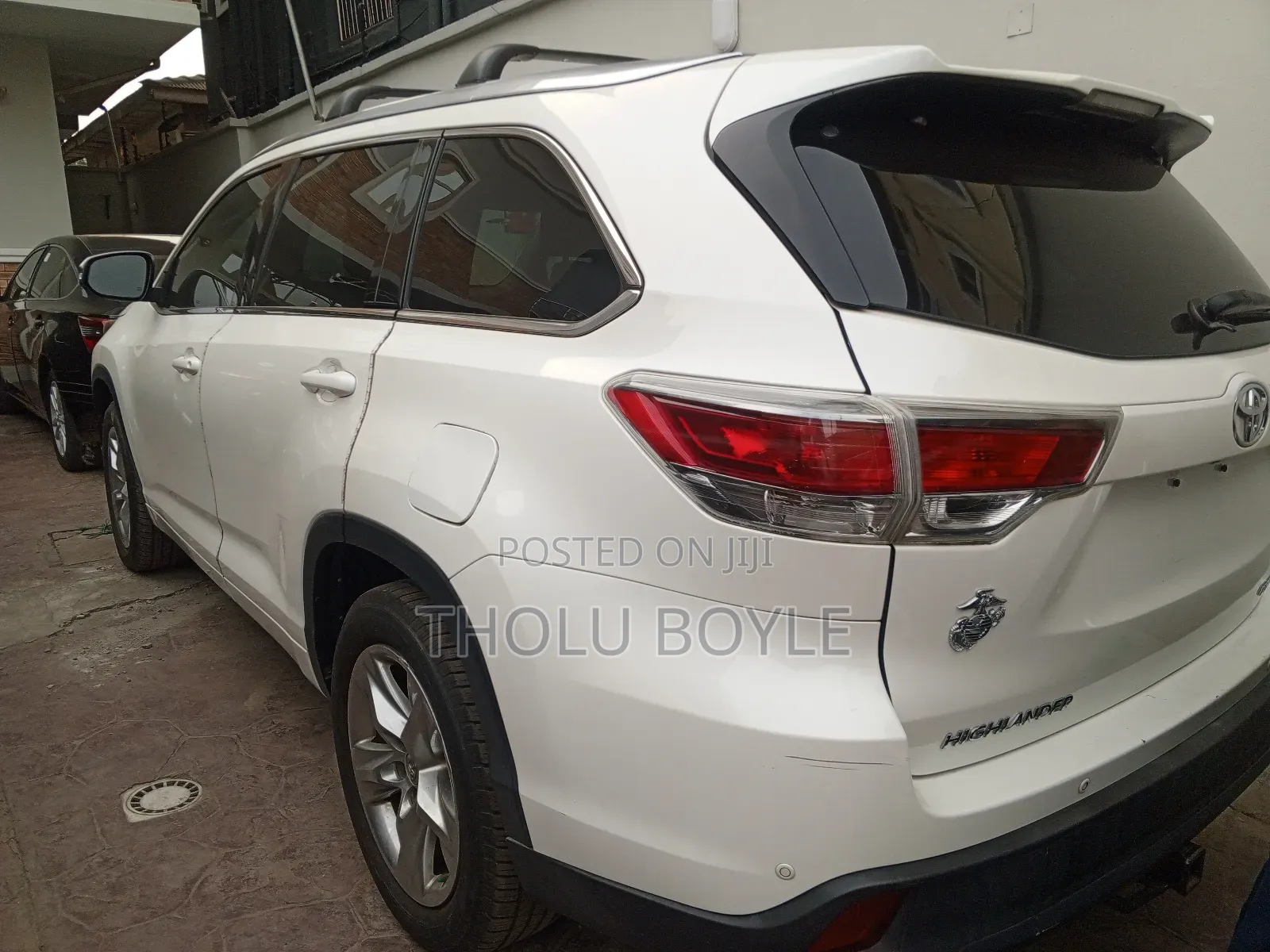 Toyota Highlander Limited 4dr SUV AWD (3.5L 6cyl 6A) 2014 White