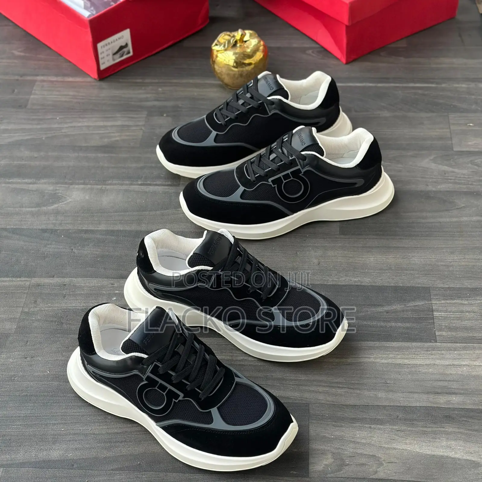 Original Salvatore Ferragamo Luxury Sneakers