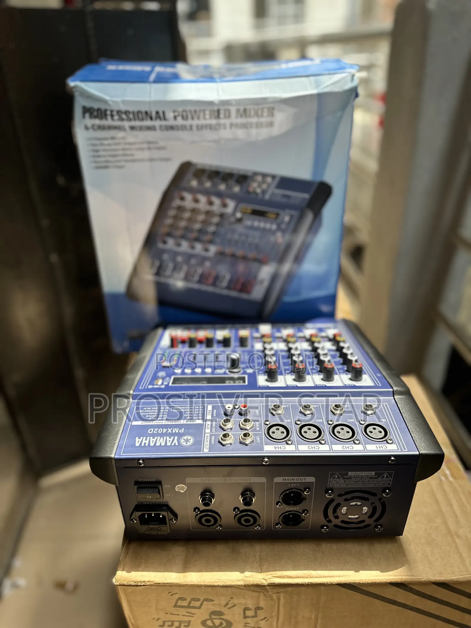 Yamaha 4channel Powered Mixer