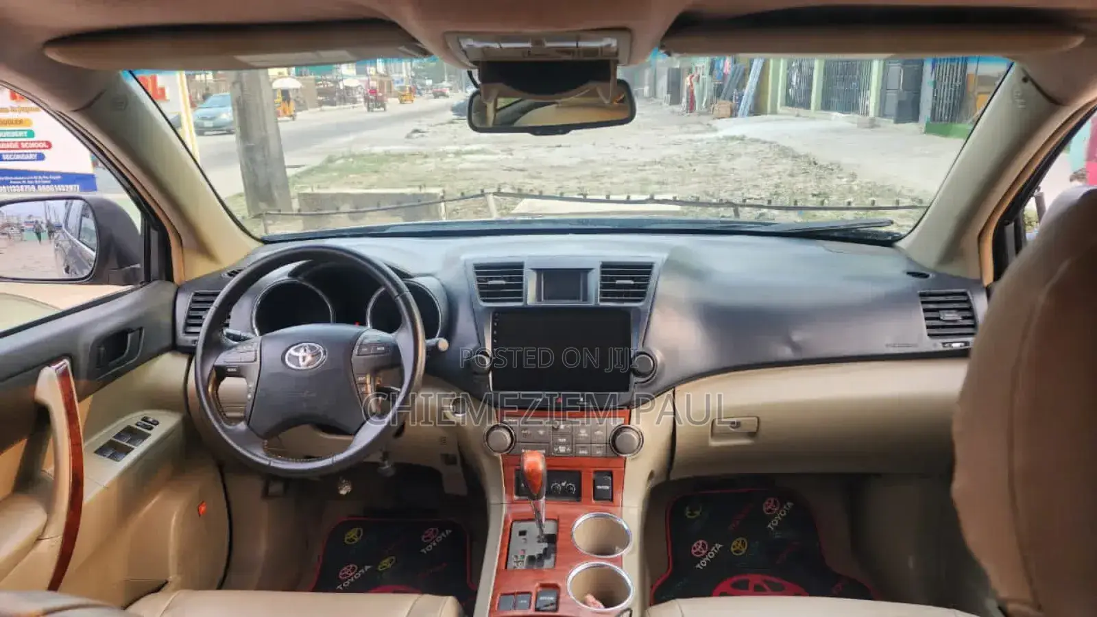 Toyota Highlander V6 2009 Black