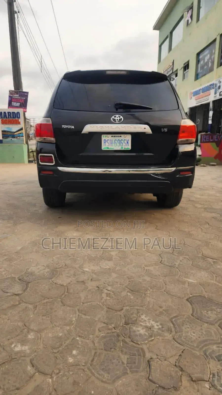 Toyota Highlander V6 2009 Black
