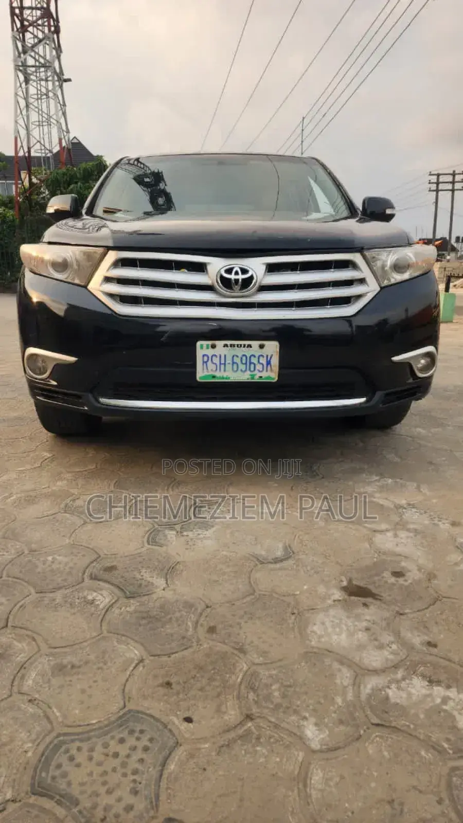 Toyota Highlander V6 2009 Black