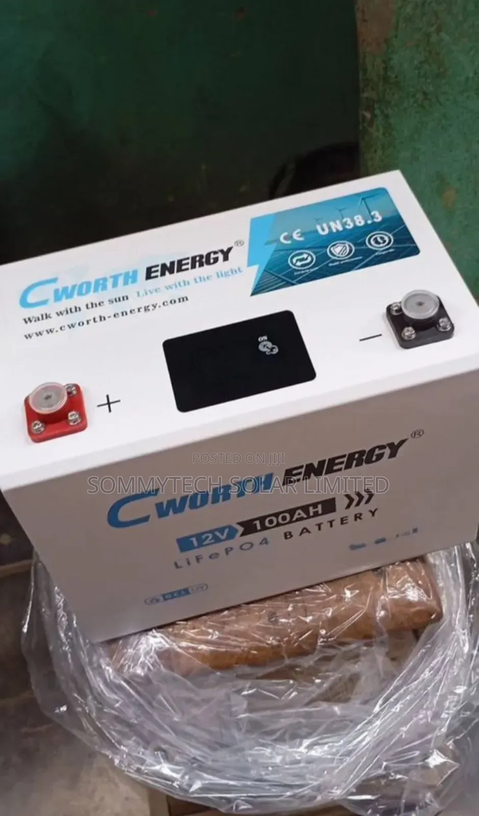 100ah Cworth Luthiun Ion Battery