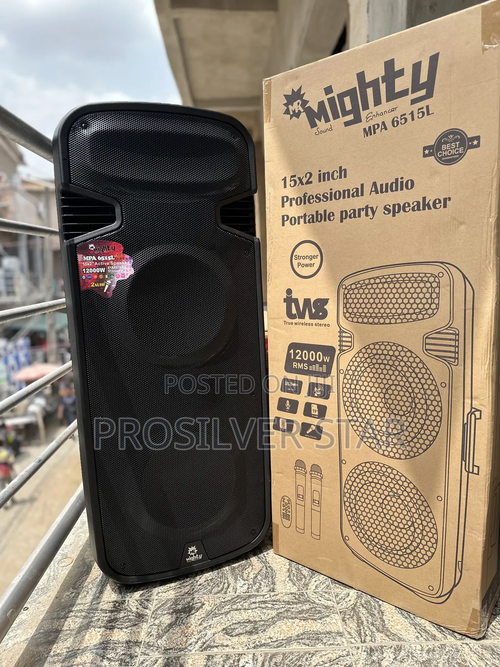 Mighty Pro 15inches Double Public Address System