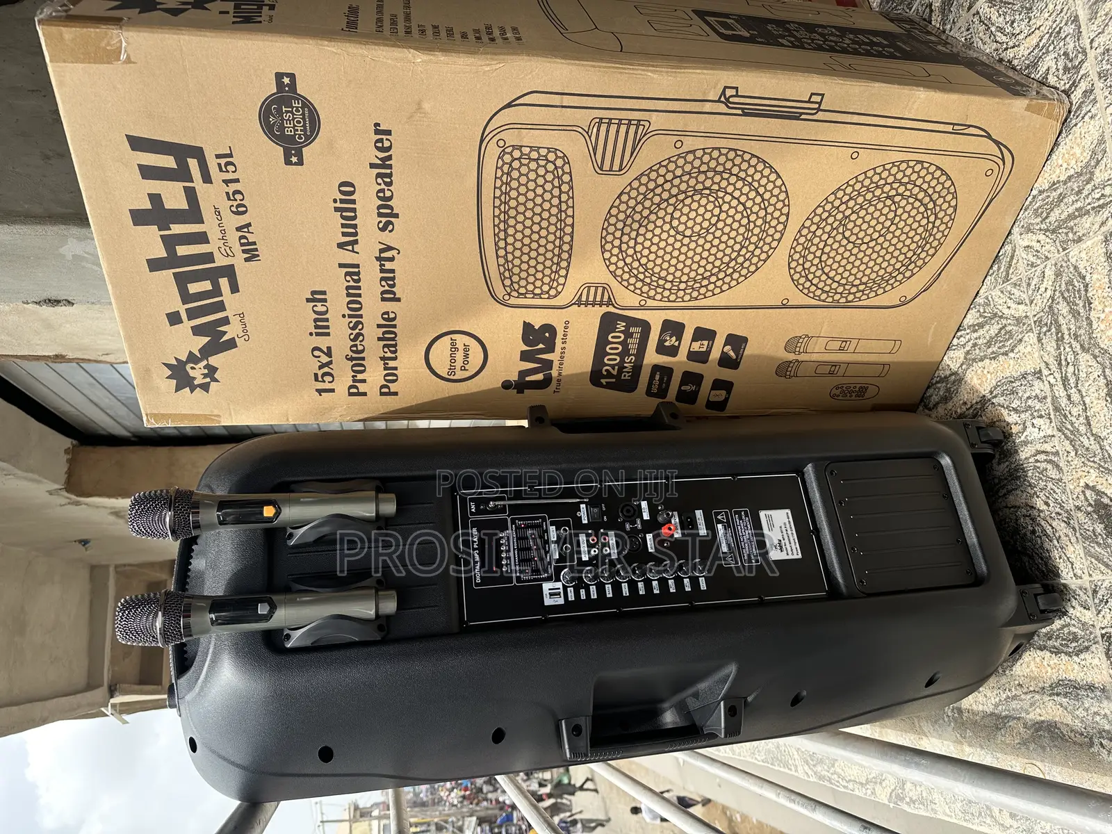 Mighty Pro 15inches Double Public Address System