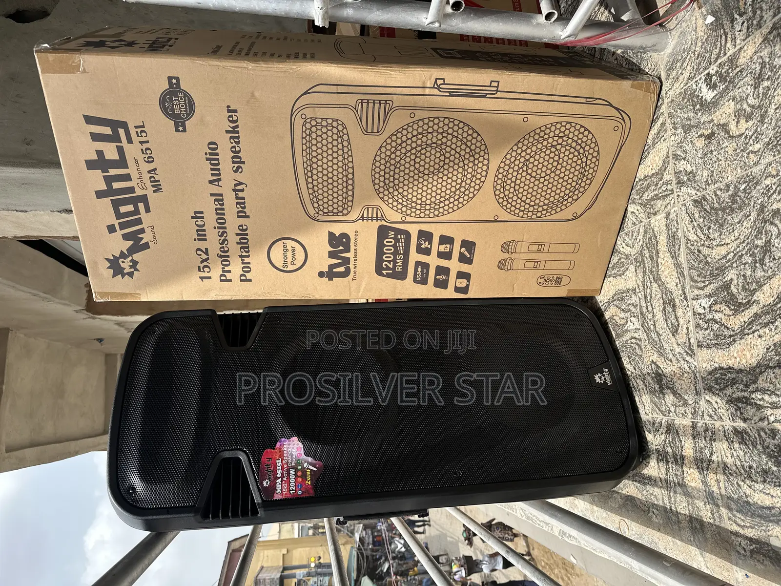 Mighty Pro 15inches Double Public Address System
