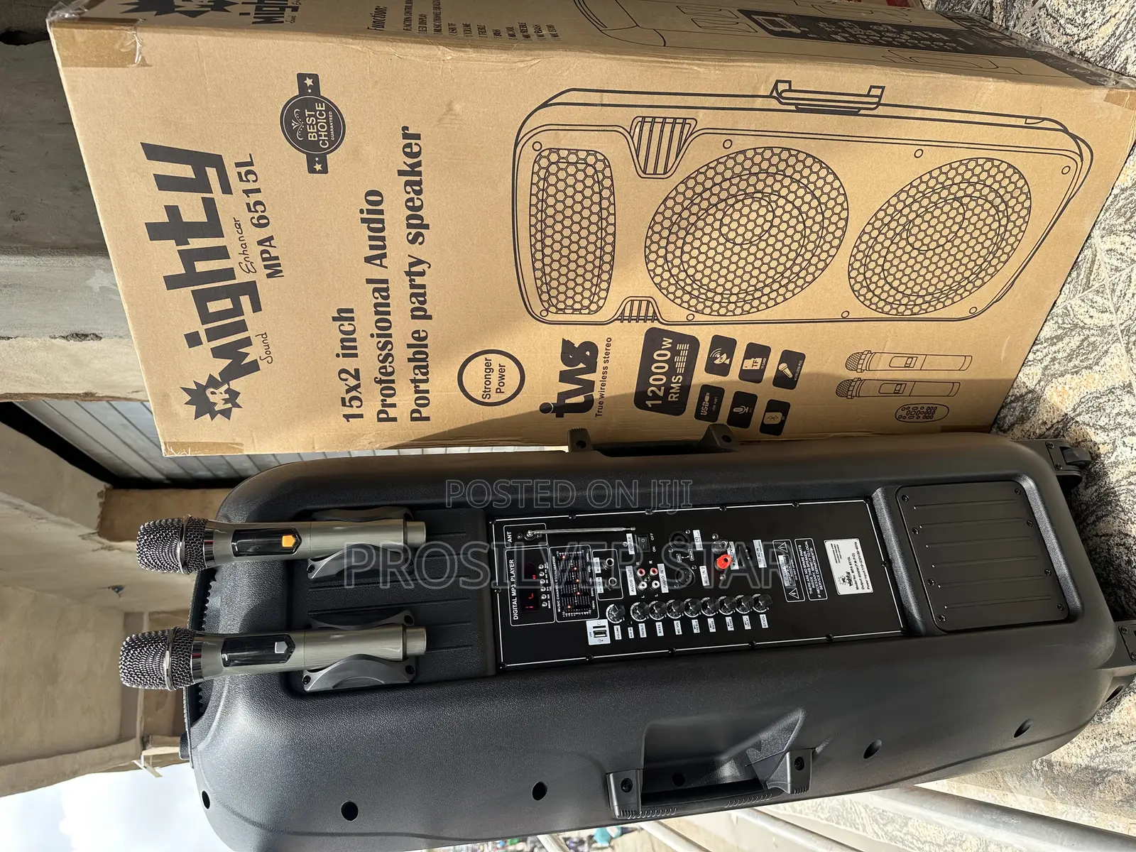 Mighty Pro 15inches Double Public Address System