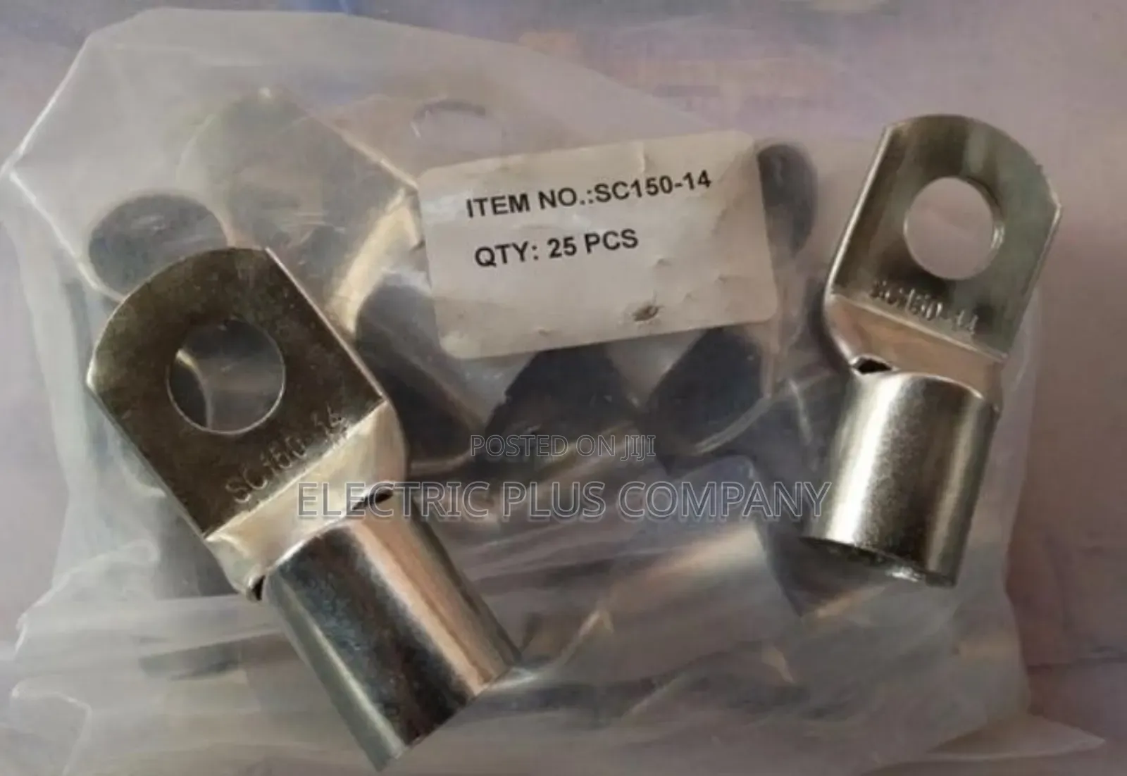 Pack of 150mm Terminal Thinned Cable Lug