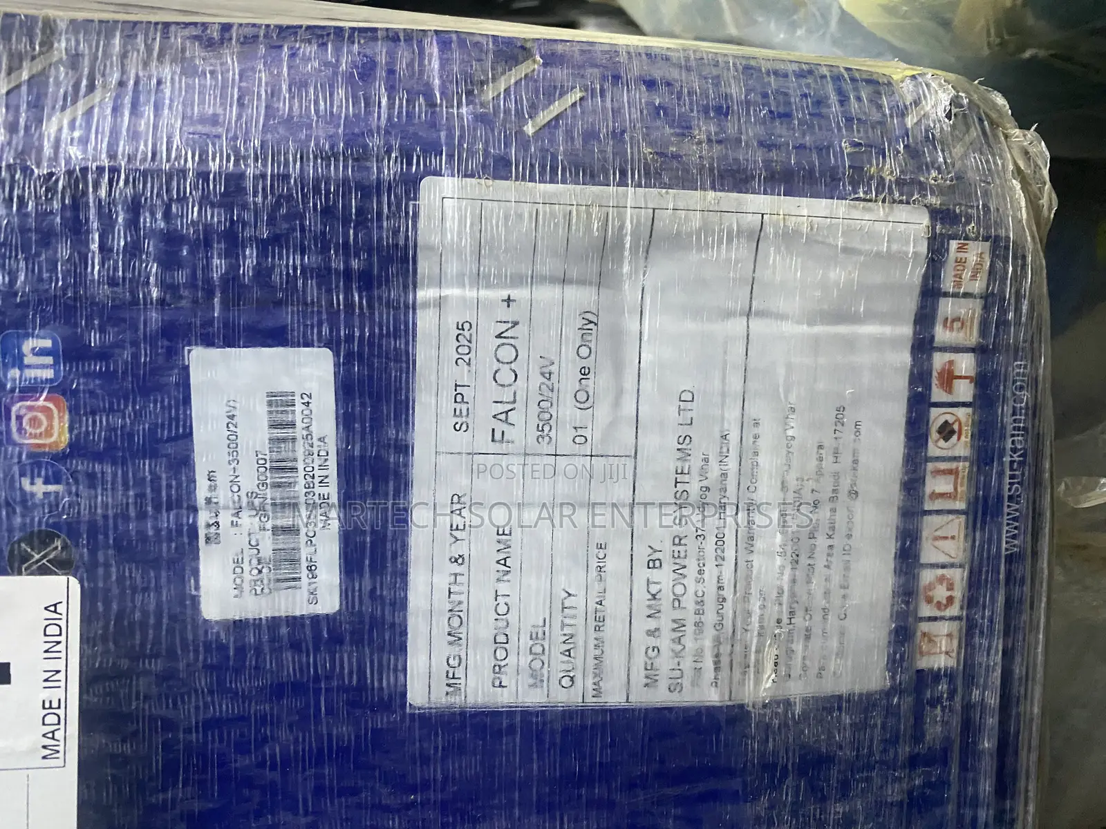 Su Kam 3.5kva/24v Solar Inverter