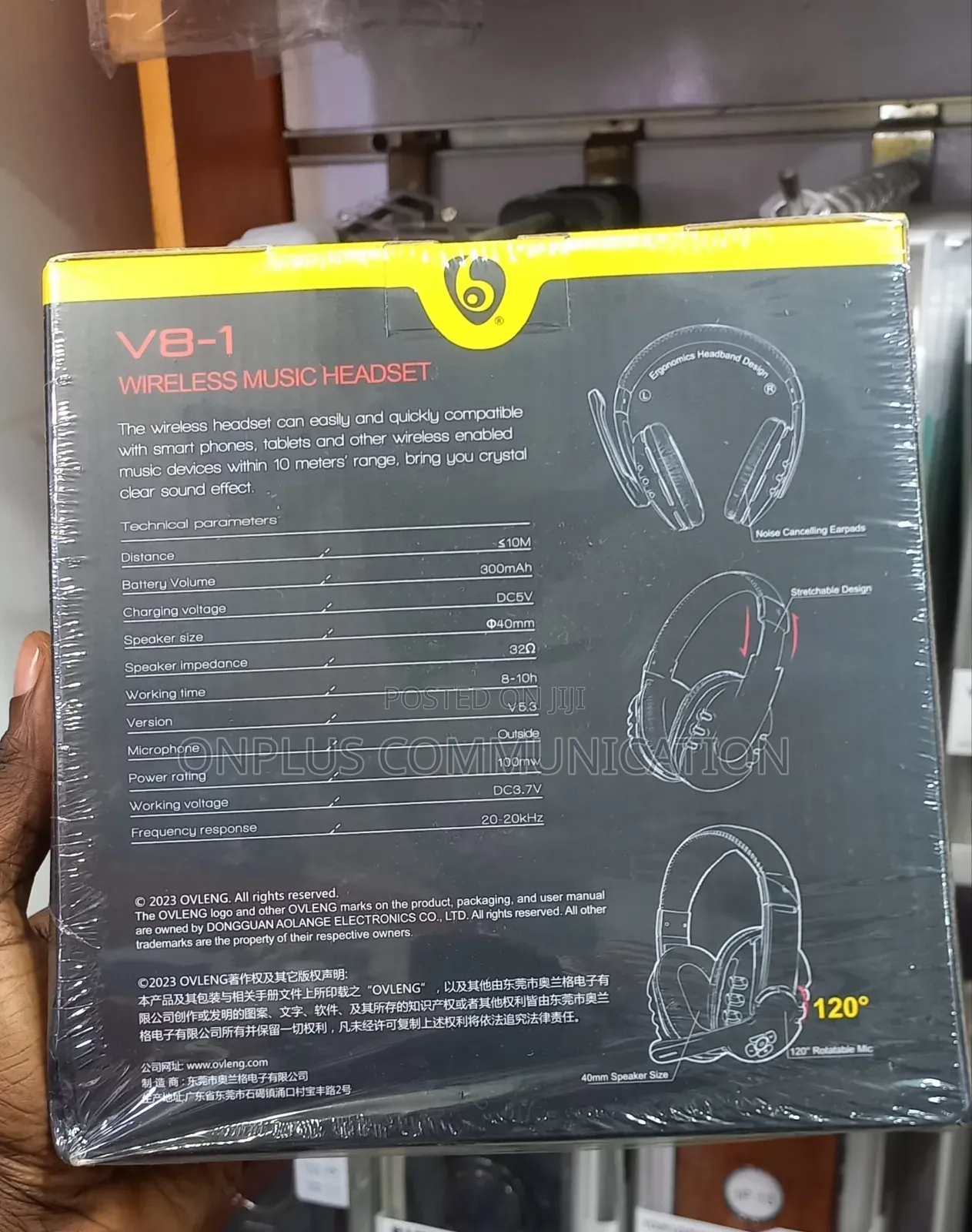 Ovleng V8-1 Wireless Gaming Headset