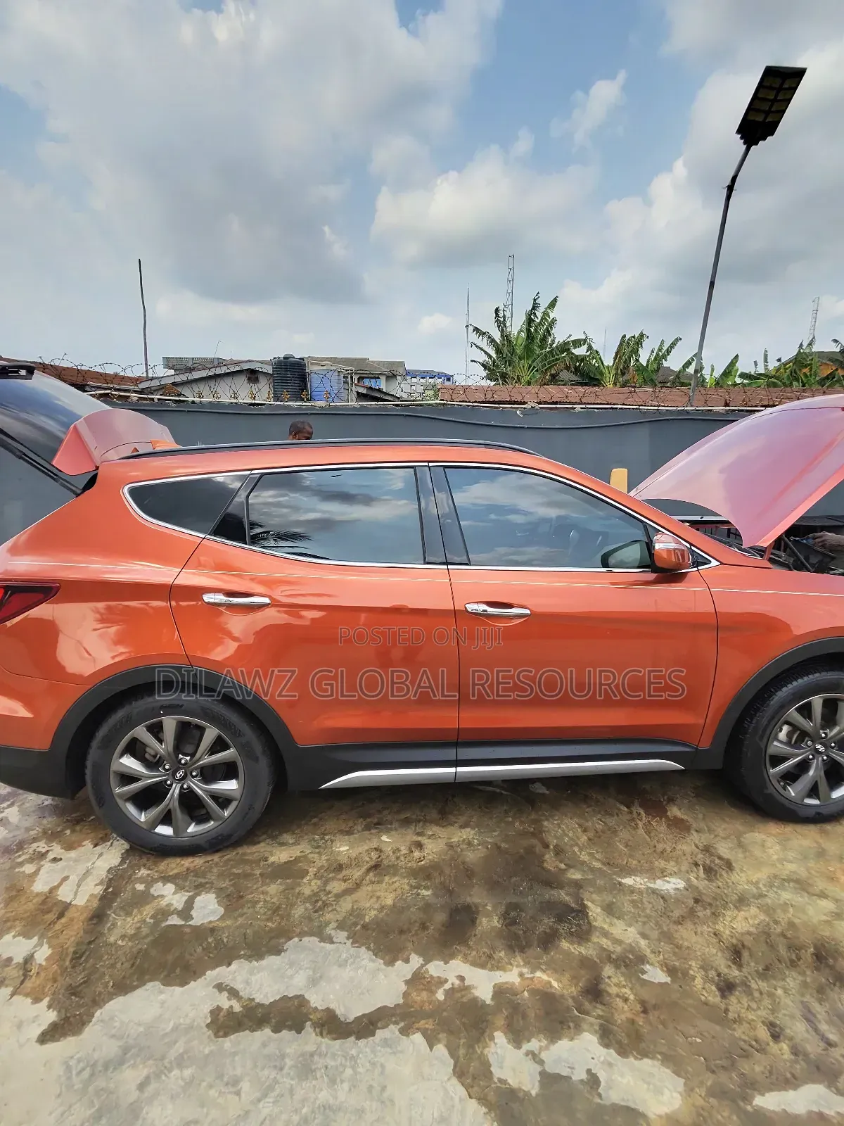 Hyundai Santa Fe 2018 Orange