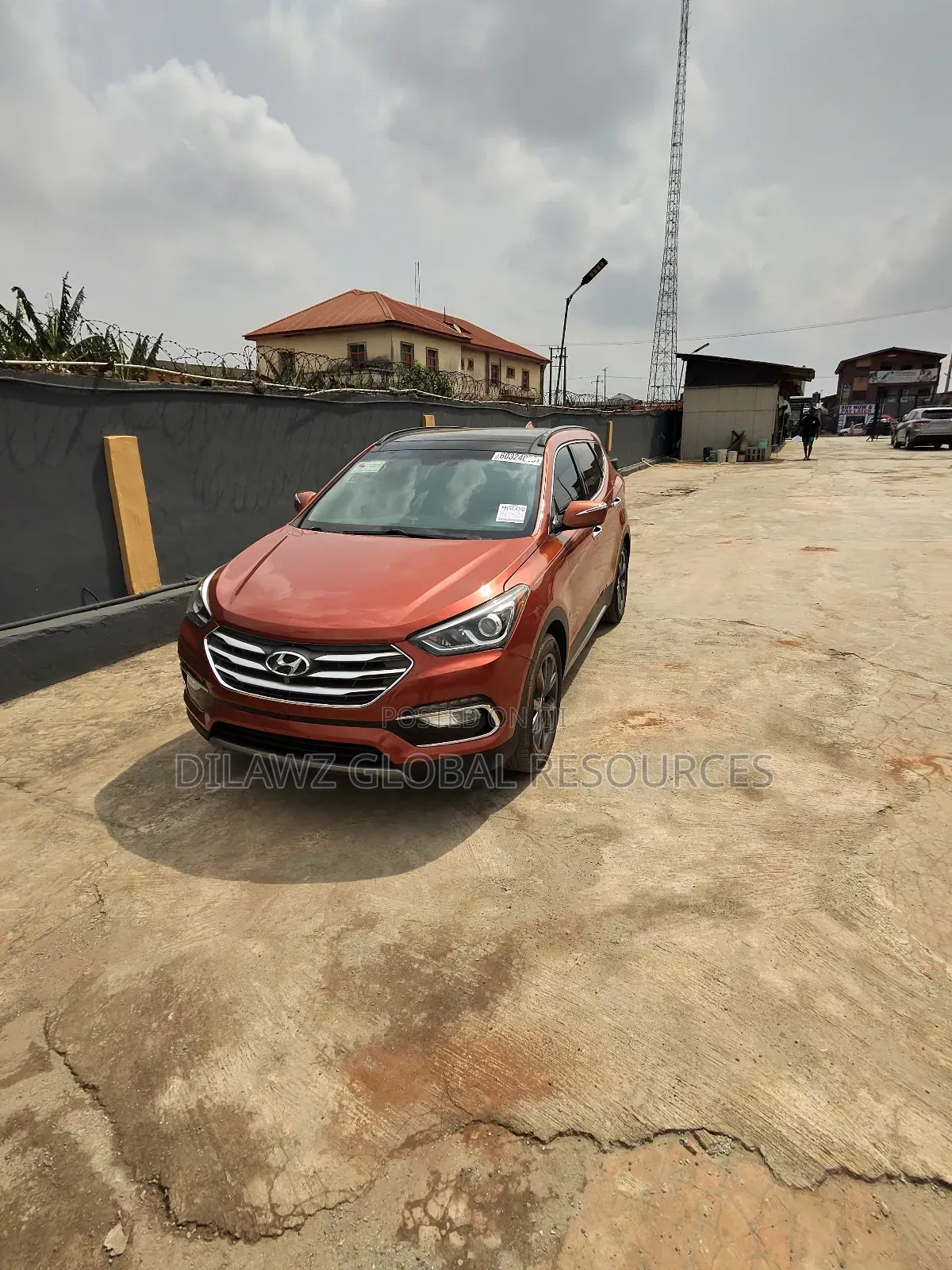 Hyundai Santa Fe 2018 Orange