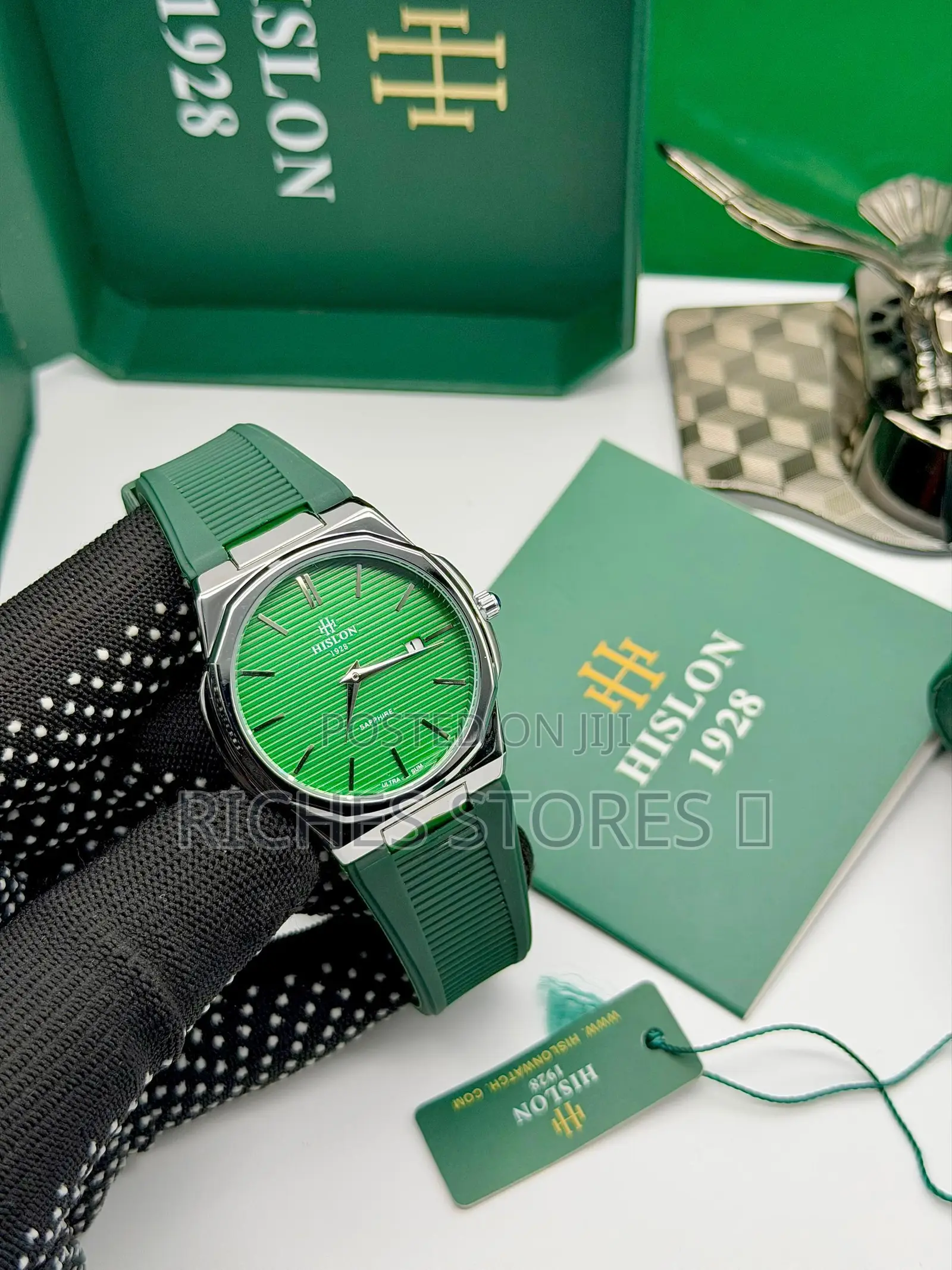 Hislon Ultra Slim Rubber Watch