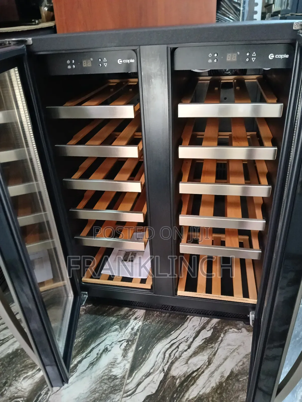 Caple Double Door Wine Chiller