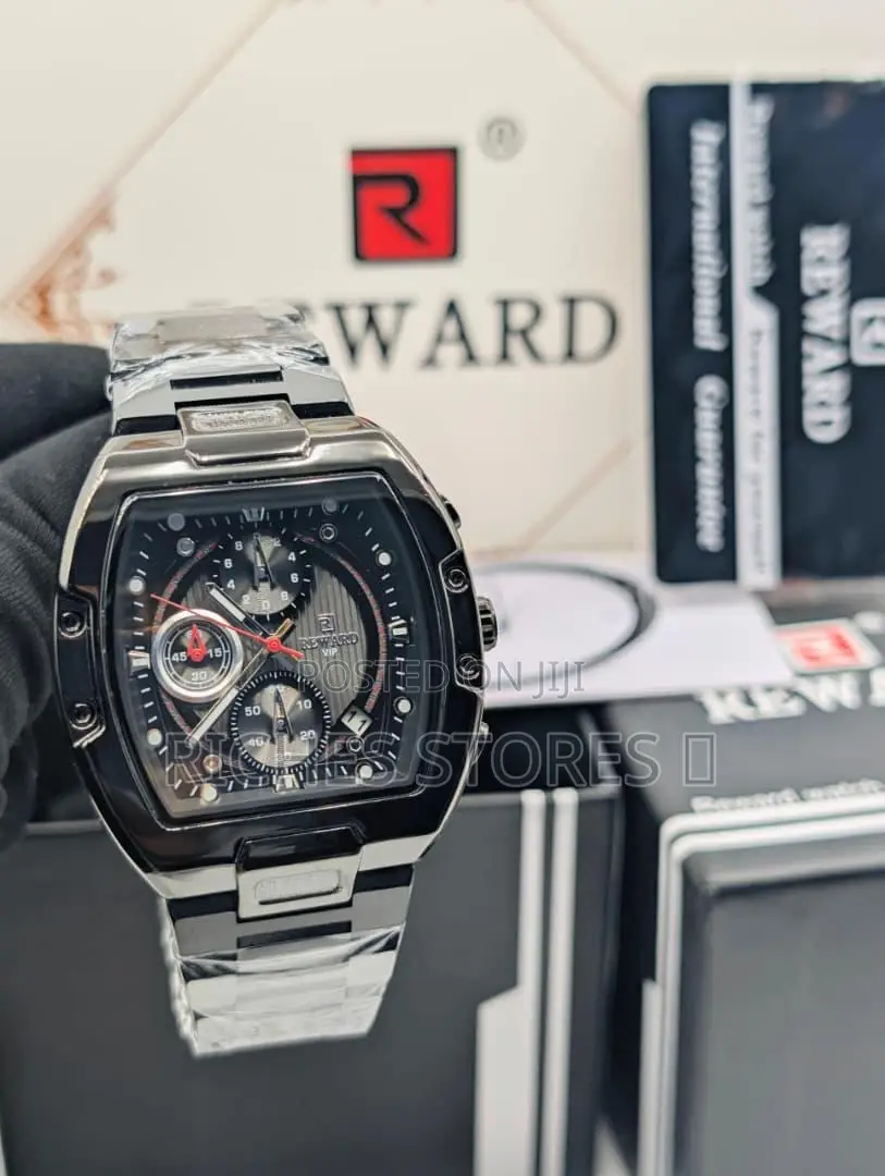 Reward Chain Strap Water Resistant Date Adjustment Steel Comes