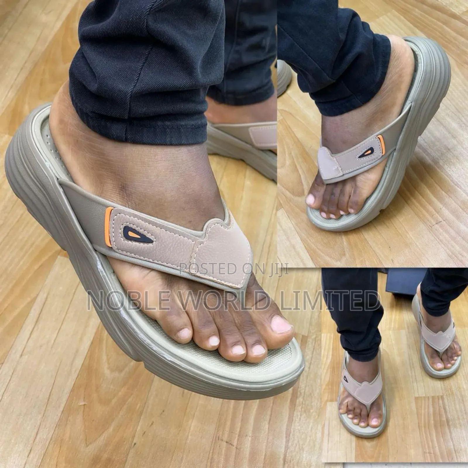 Solid Unisex Slides Frank 5f