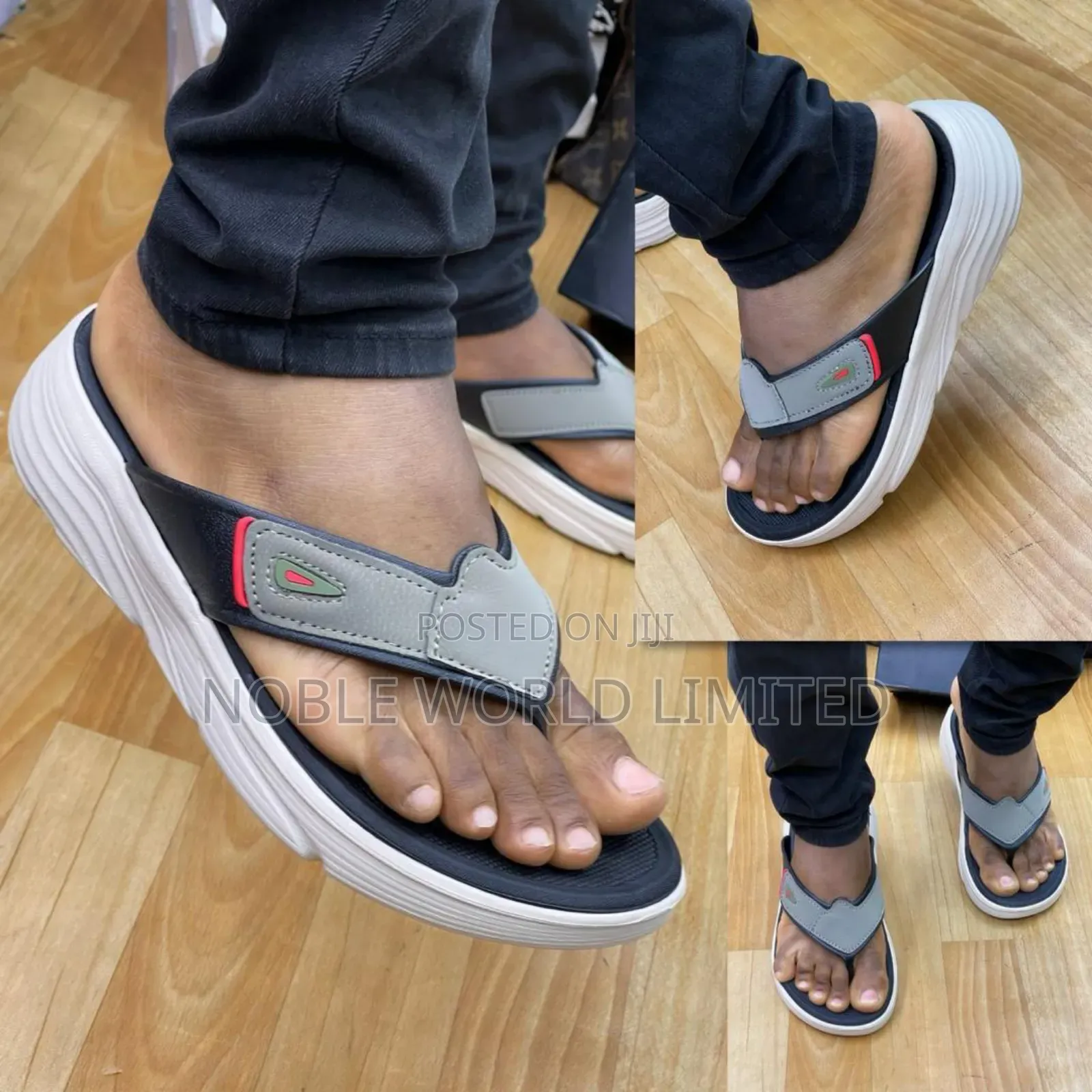 Solid Unisex Slides Frank 5f