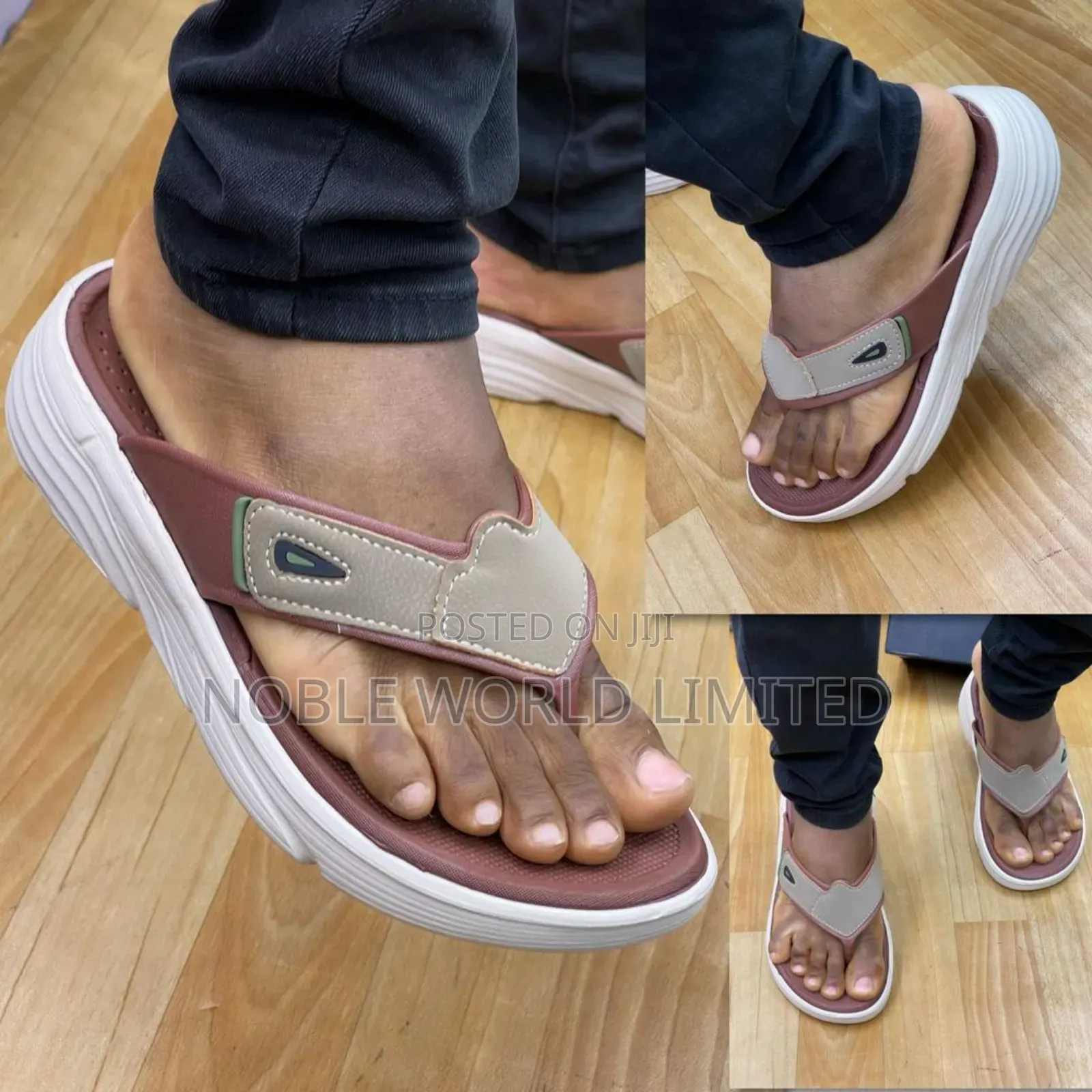 Solid Unisex Slides Frank 5f