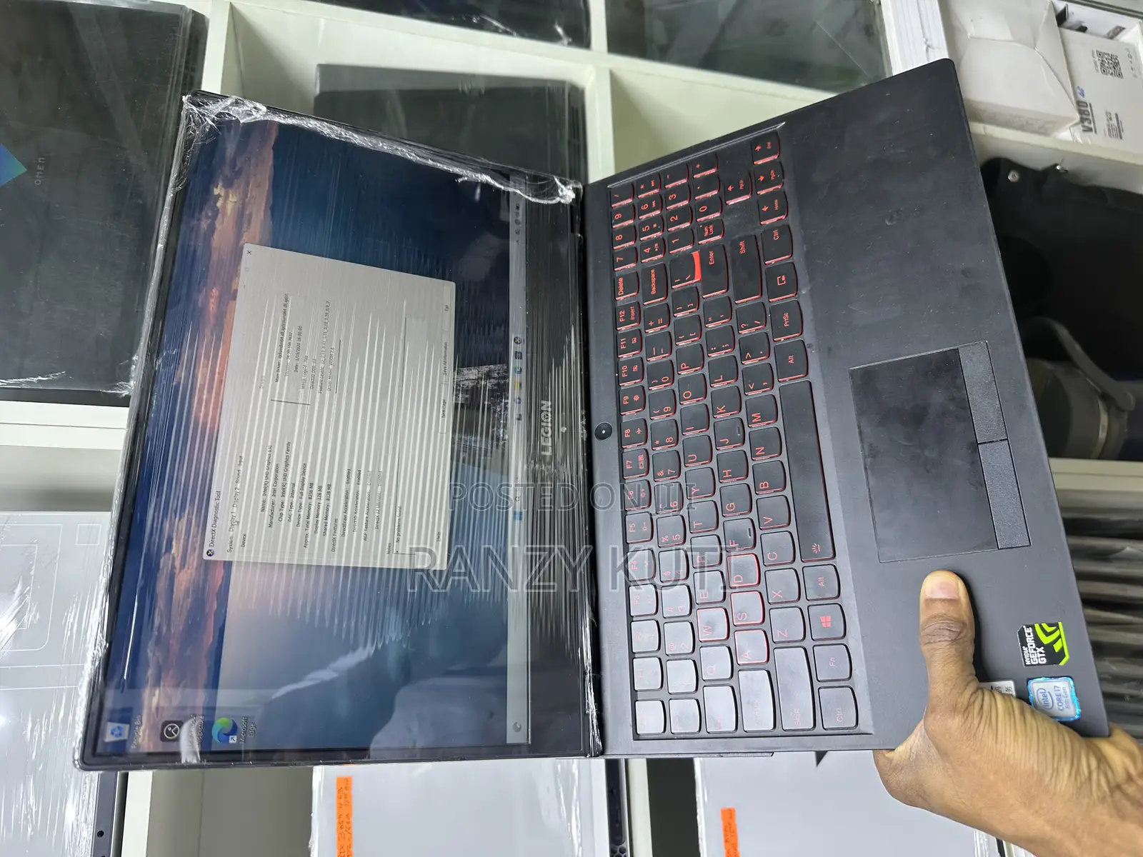 Lenovo Legion Y7000P IRX9 Gaming Laptop 16GB Intel Core i7 SSD 512GB