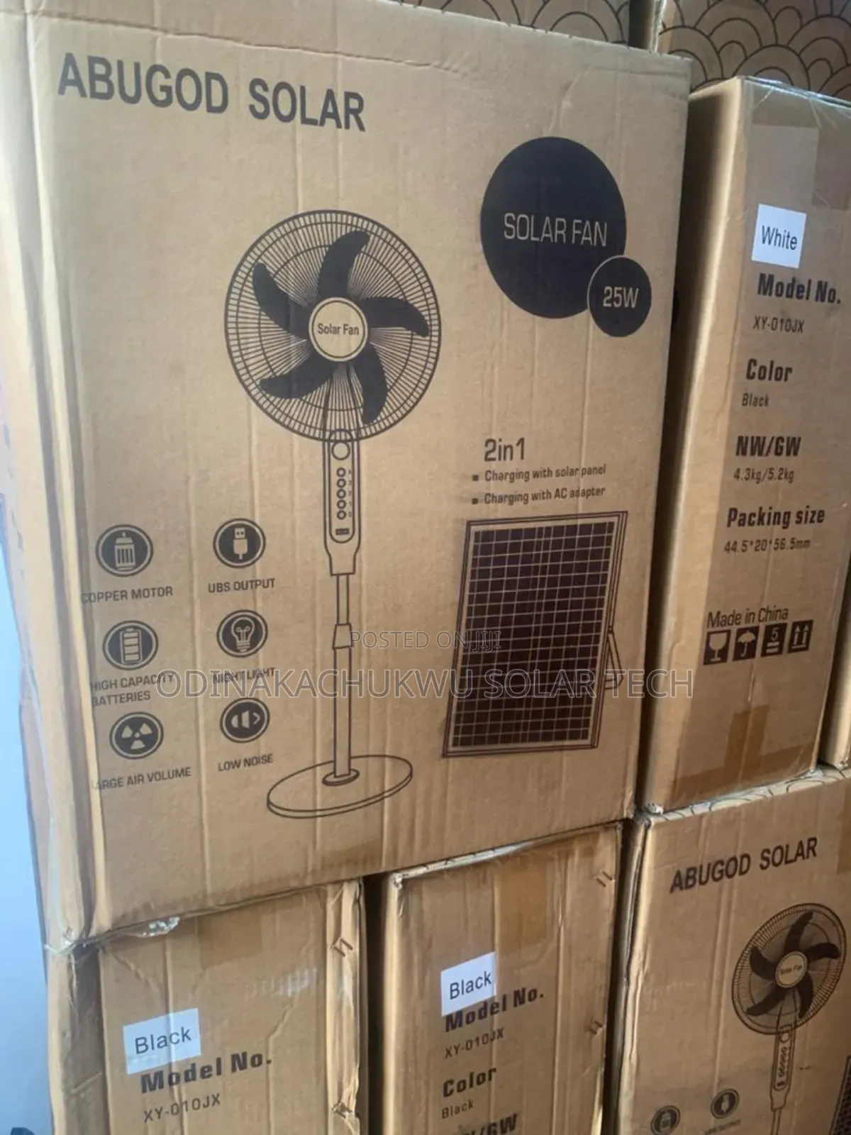 Abugod Solar Fans
