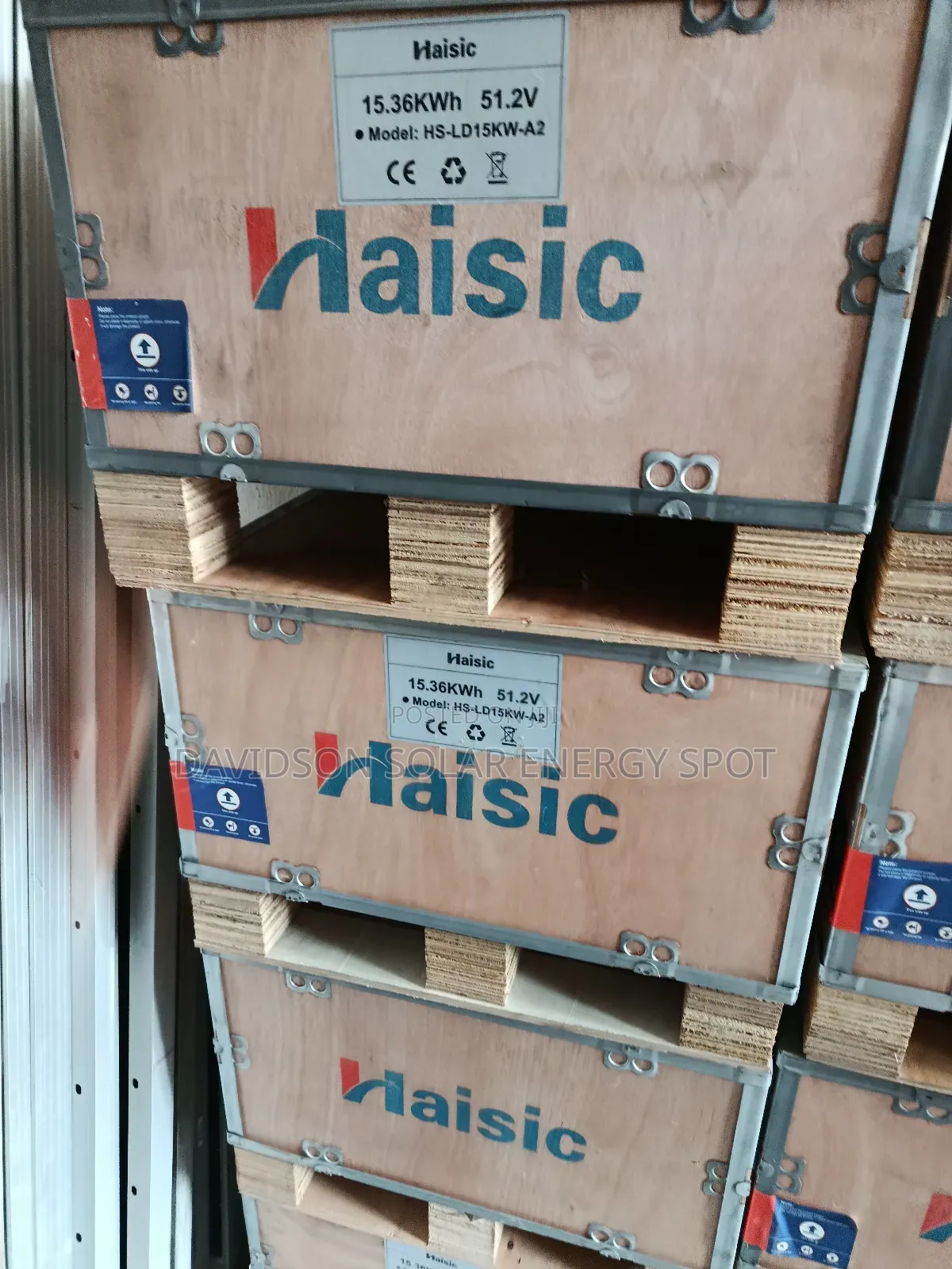 15kwh Haisic Solar Lithium Ion Battery