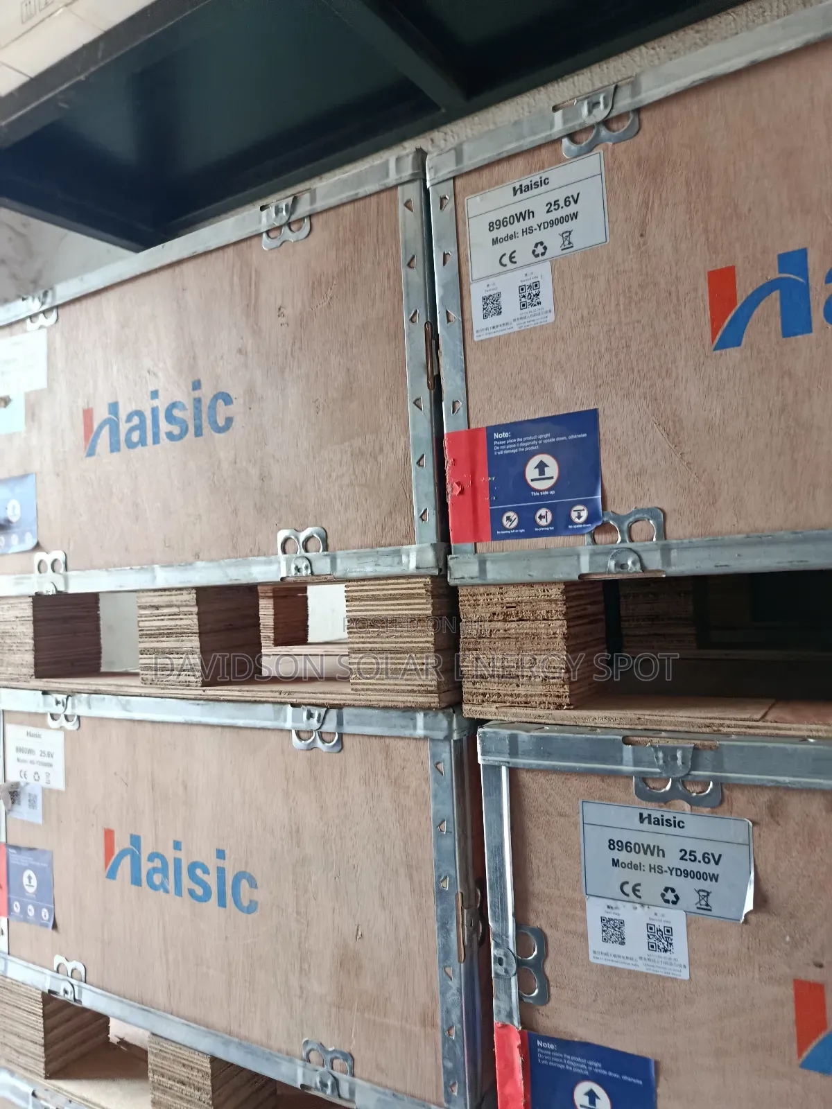 9kwh 24v Haisic Solar Lithium Ion Battery