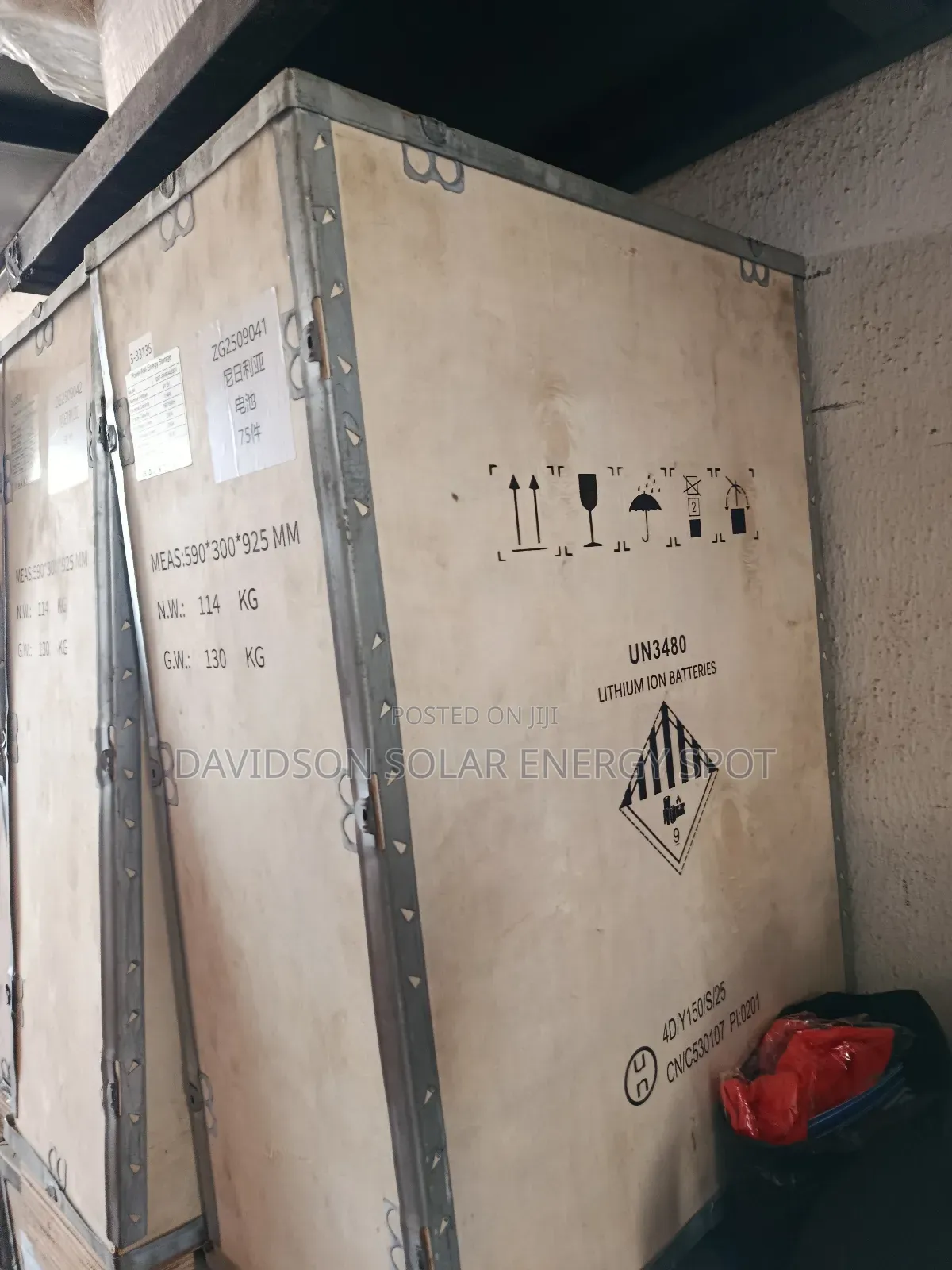 16kwh 45v Entelechy Solar Lithium Ion Battery