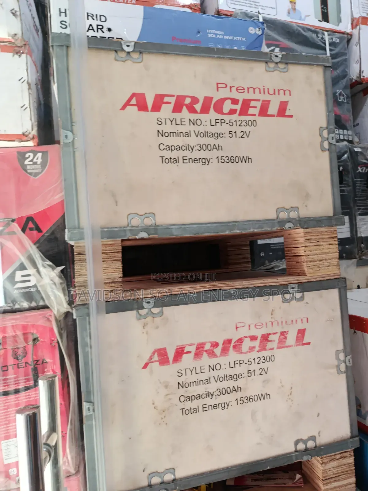 15kwh Africell Solar Lithium Ion Battery