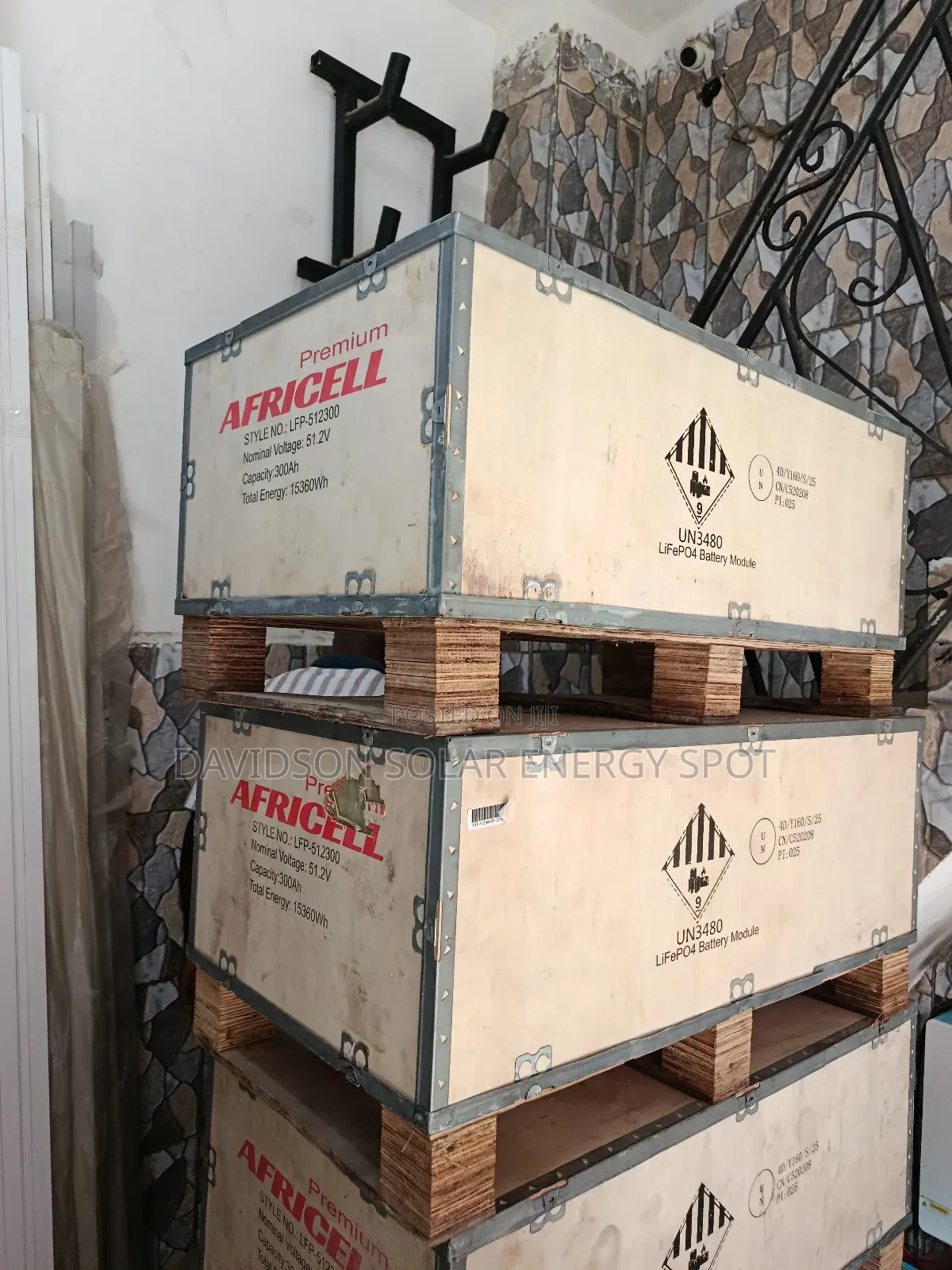 15kwh Africell Solar Lithium Ion Battery