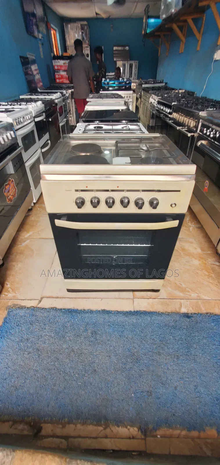 2 Electric Burner 2 Burners Gas With Gas Oven And Grill Available