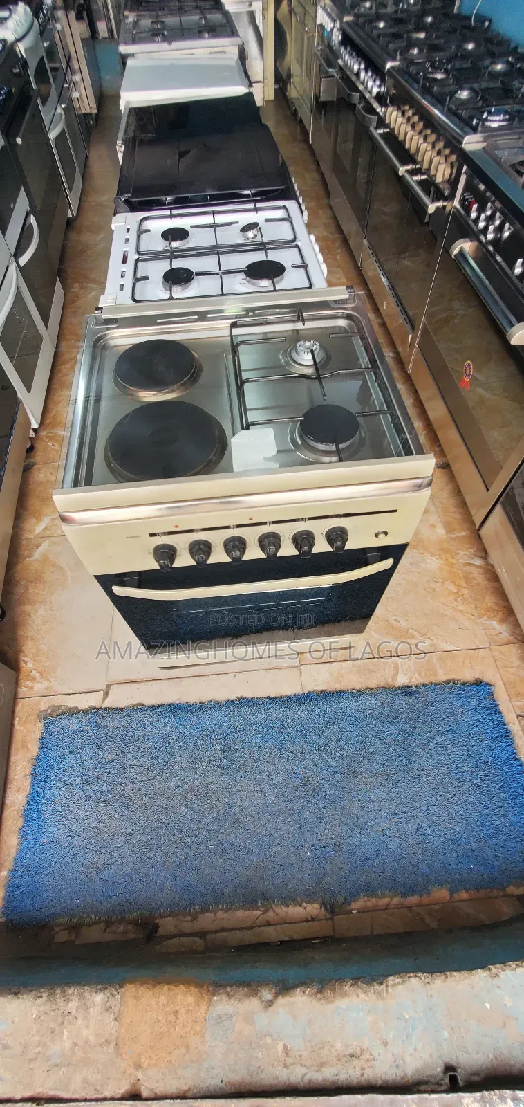 2 Electric Burner 2 Burners Gas With Gas Oven And Grill Available