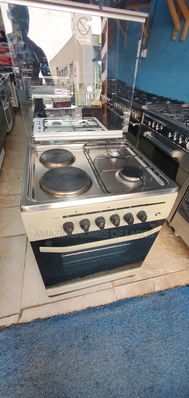 2 Electric Burner 2 Burners Gas With Gas Oven And Grill Available